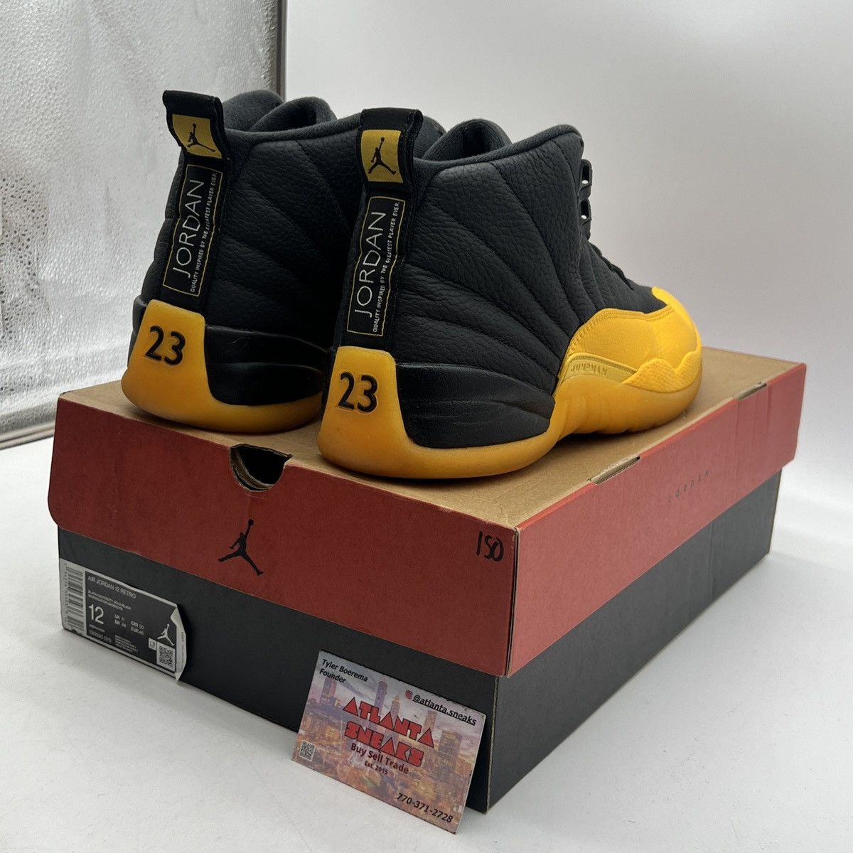Jordan Brand Air Jordan 12 University Gold Size US 12 / EU 45 - 5 Thumbnail