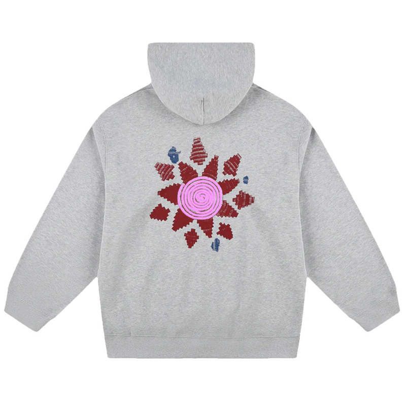 Adish o1mle1224 Alkhws Logo Hoodie Sweatshirt in Grey Size US S / EU 44-46 / 1 - 2 Thumbnail
