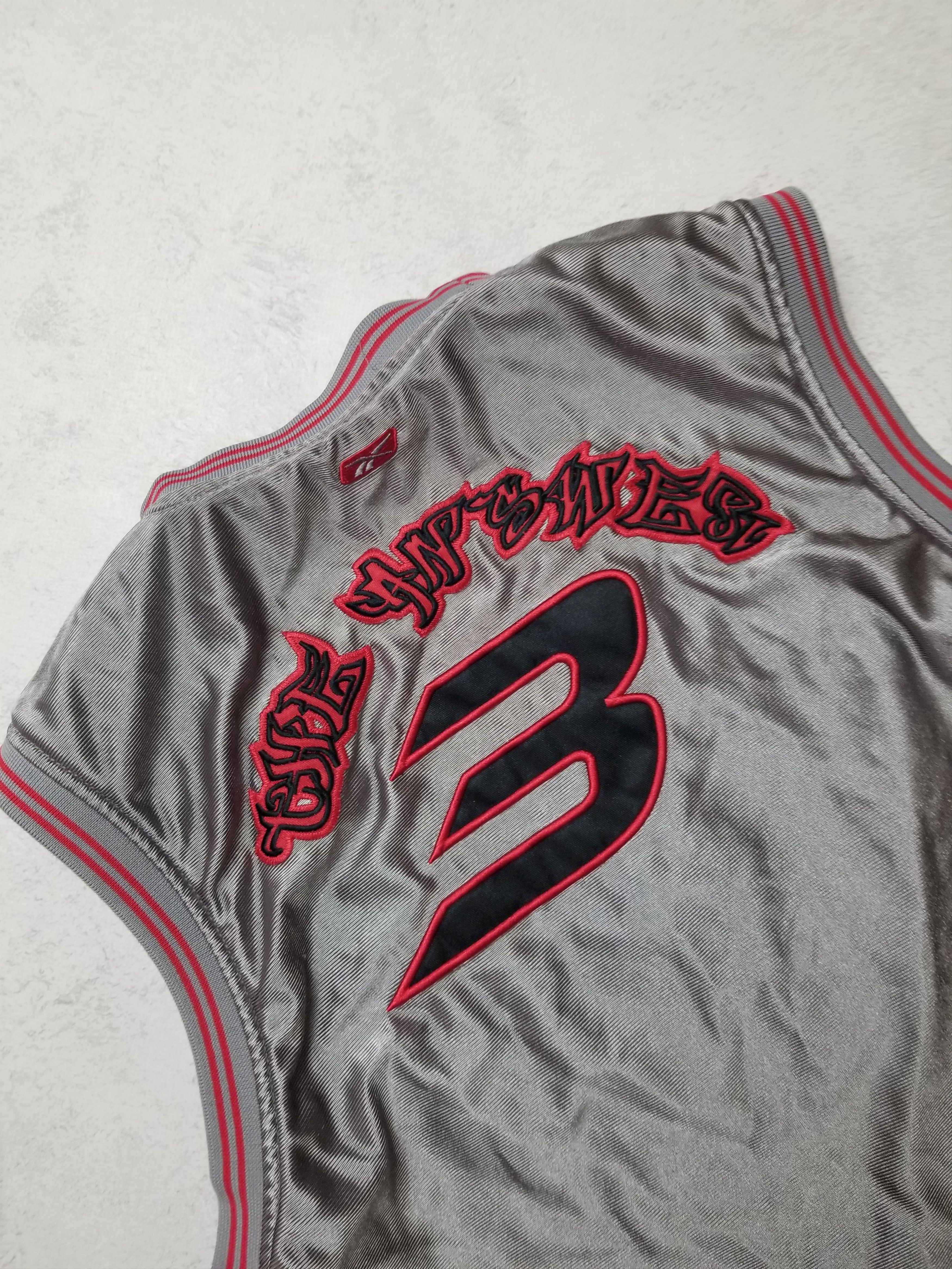 Reebok Allen Iverson I3 Rare Reversible Basketball Tank Tee Jersey Size US M / EU 48-50 / 2 - 15 Thumbnail