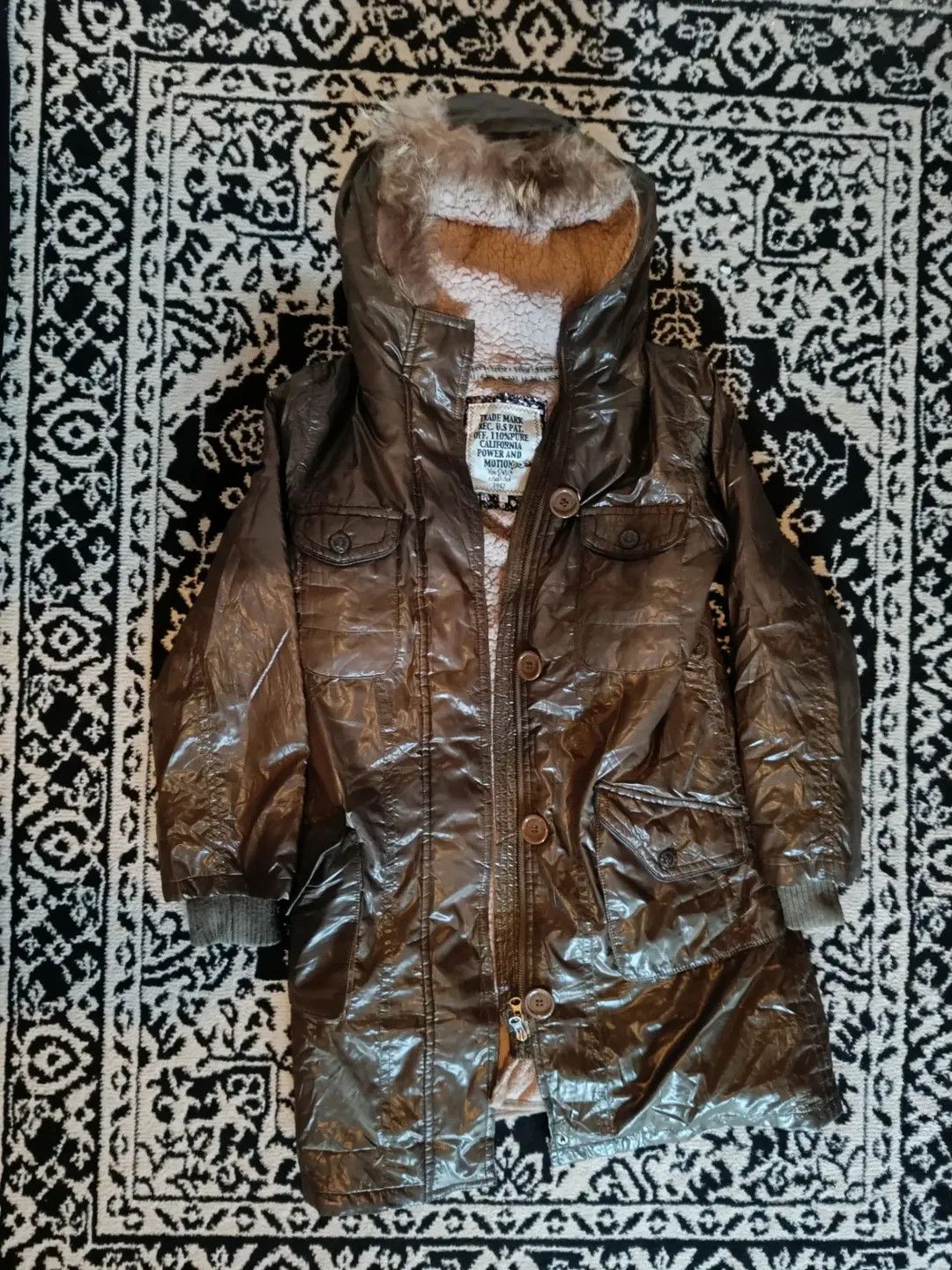 Von Dutch Von Dutch Winter Jacket Parka Size M / US 6-8 / IT 42-44 - 3 Thumbnail