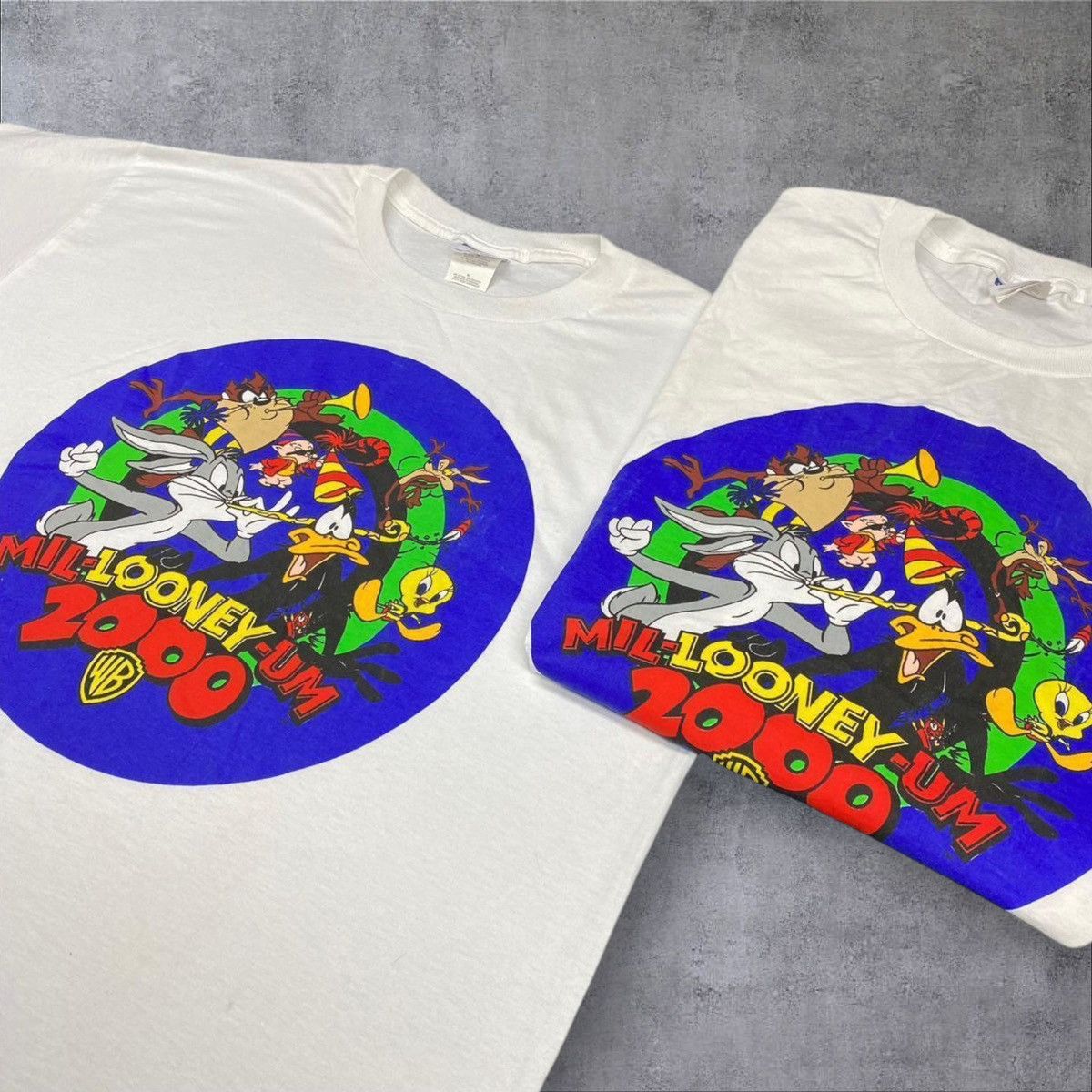Vintage Vintage Looney Tunes Shirt Size US XL / EU 56 / 4 - 1 Thumbnail