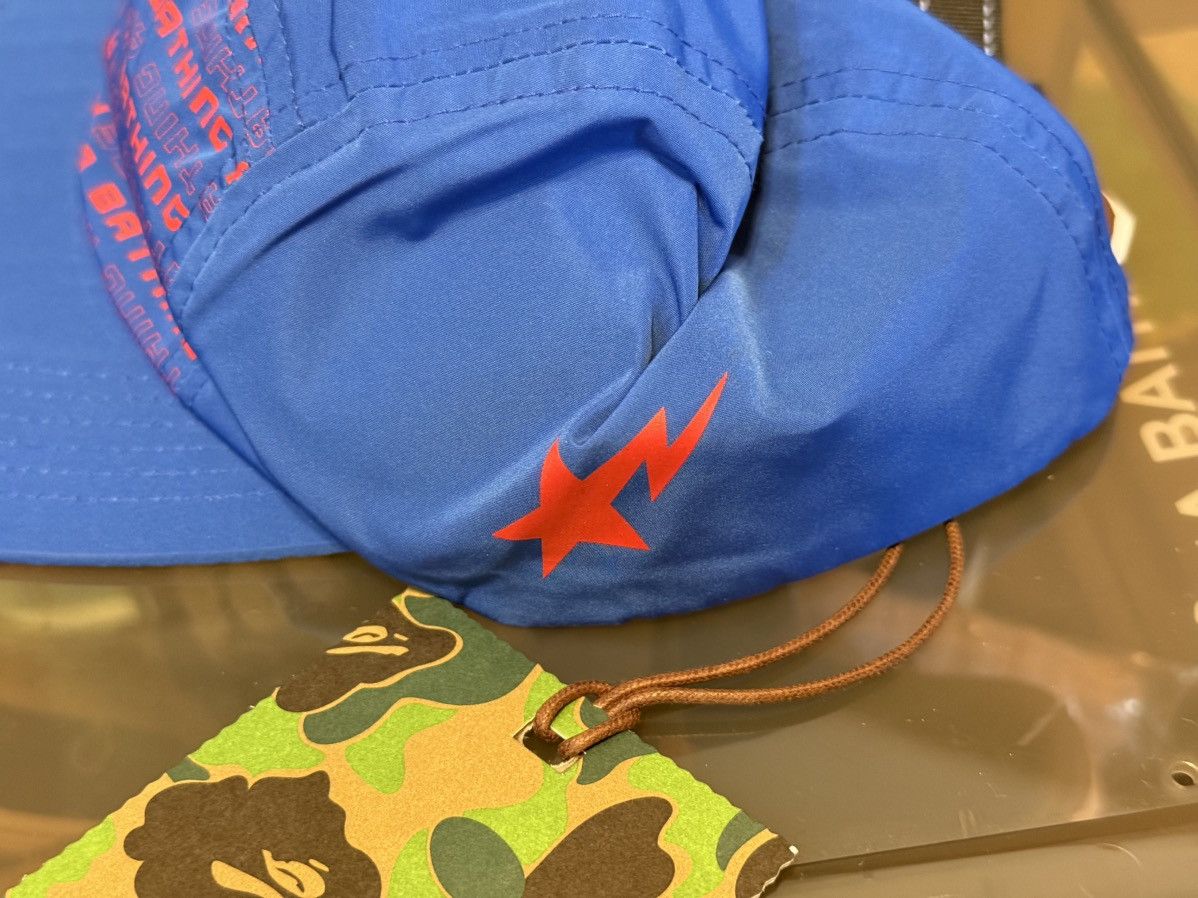 Bape A Bathing Ape Blue Hat Adjustable Size ONE SIZE - 7 Thumbnail