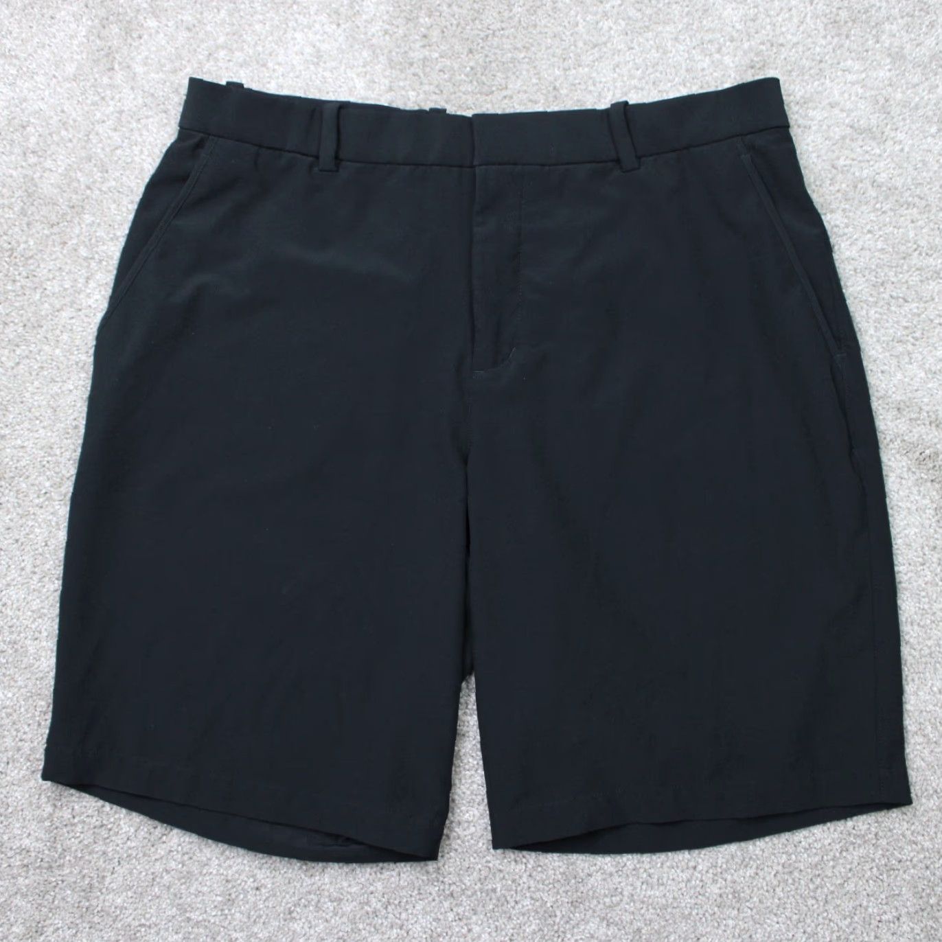 Nike Nike Shorts Mens 36 Black Dri-Fit Golf Flat Front Athletic Stretch Athleisure Size US 36 / EU 52 - 2 Thumbnail