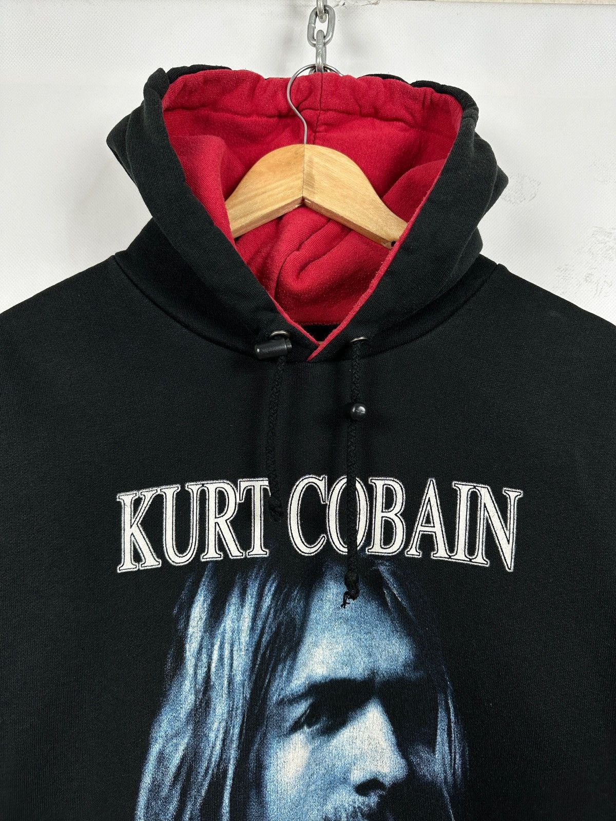 Band Tees Vintage Nirvana Kurt Cobain I Hate Myself Memorial Hoodie Size US XL / EU 56 / 4 - 7 Thumbnail