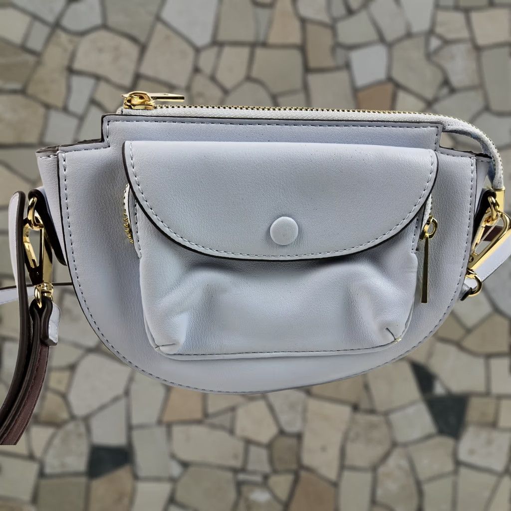 Vintage & Chouette Crossbody Shoulder Bag Purse Small Light Blue Women Faux Leather Size ONE SIZE - 1 Thumbnail