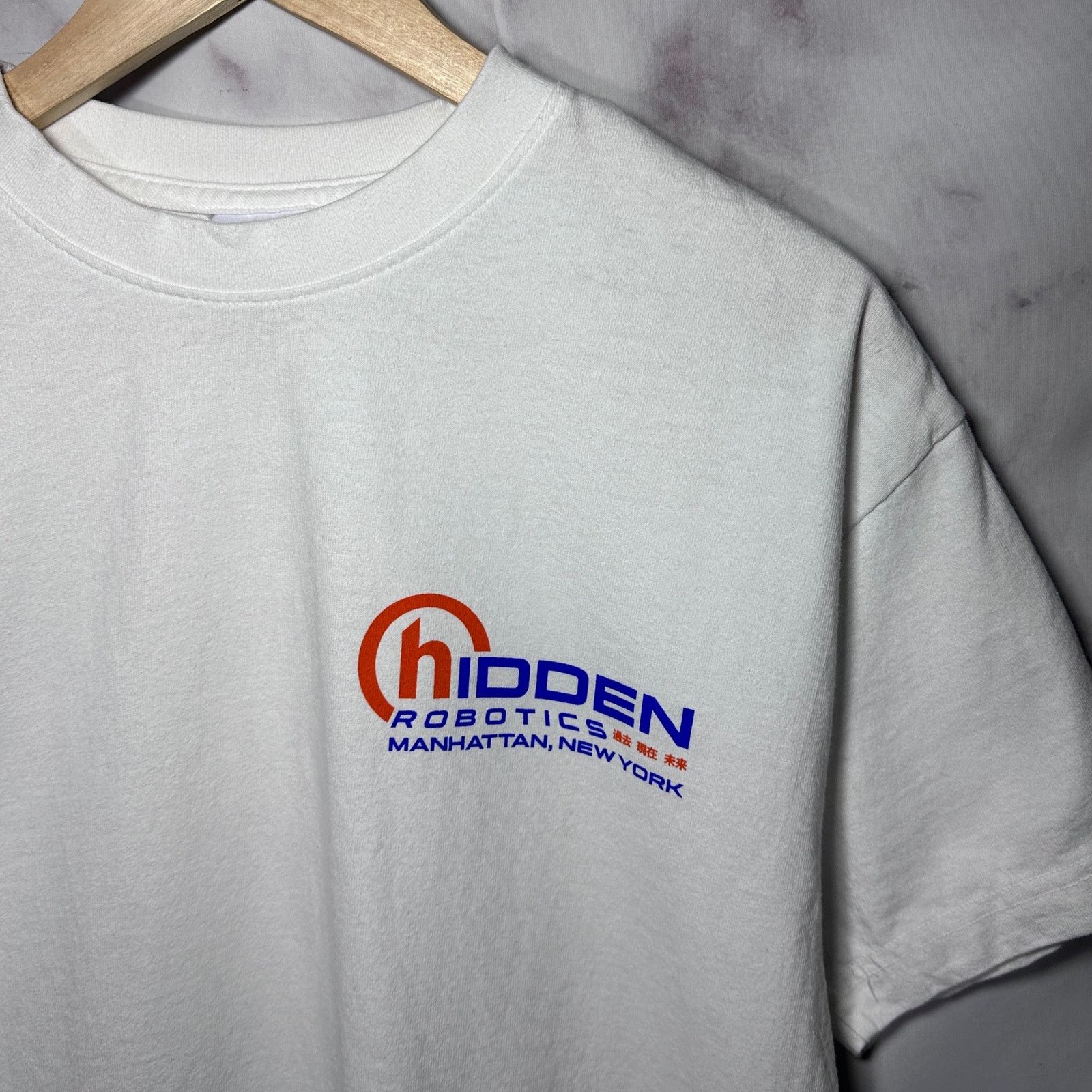 HIDDEN Hidden NY White Robotics Tee Size US M / EU 48-50 / 2 - 5 Thumbnail