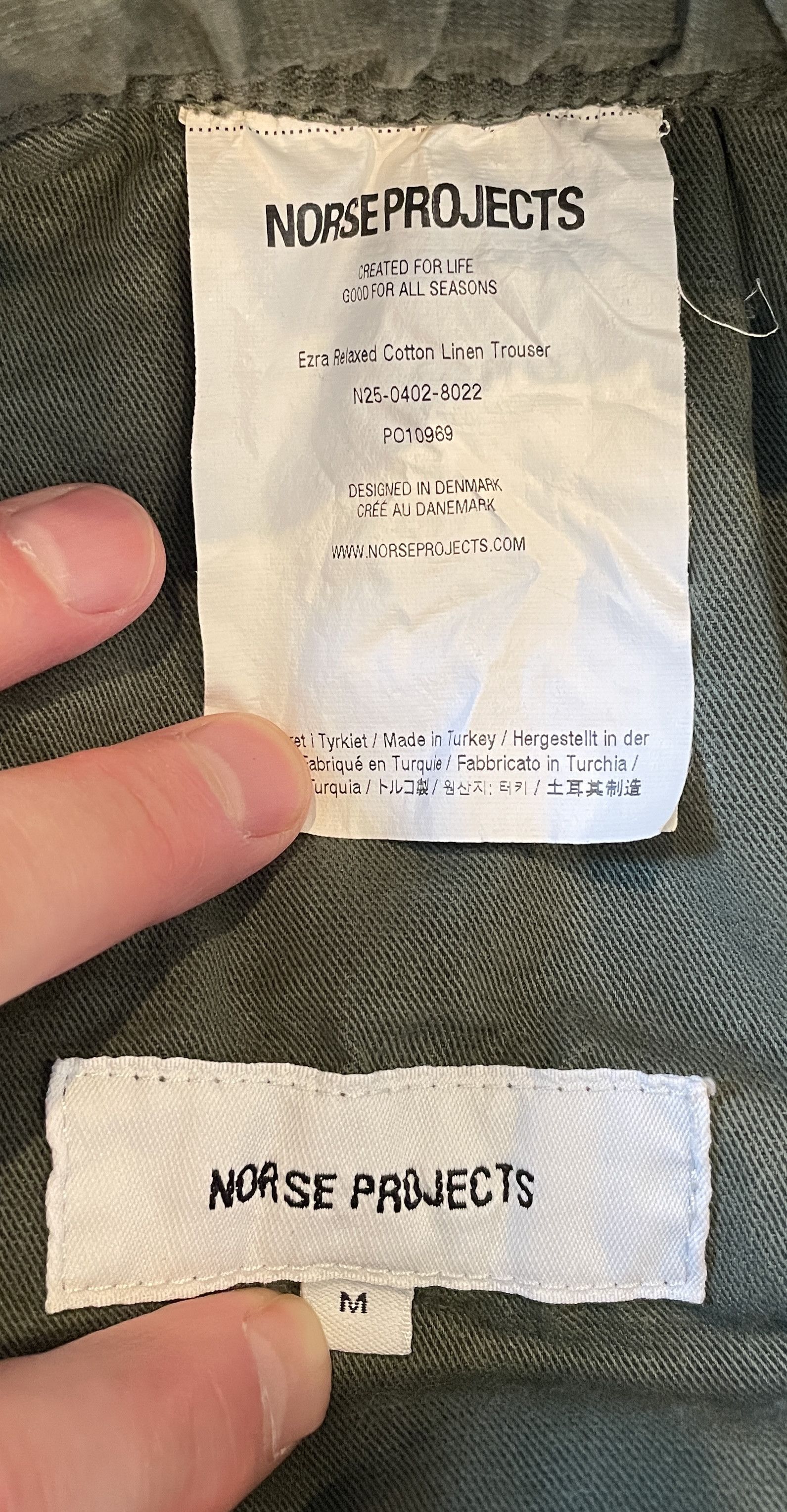 Norse Projects Casual Chino Loose Tailored Pant Size US 30 / EU 46 - 6 Thumbnail