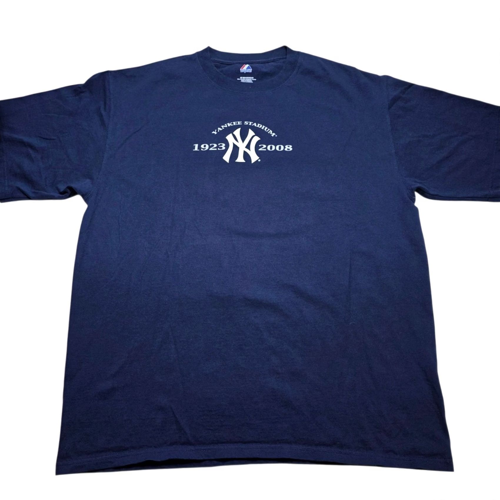 MLB VINTAGE Majestic MLB New York Yankees Stadium Greatest Moments T-Shirt XL Baseball Shirt Mens Blue 2000s Size US XL / EU 56 / 4 - 3 Thumbnail