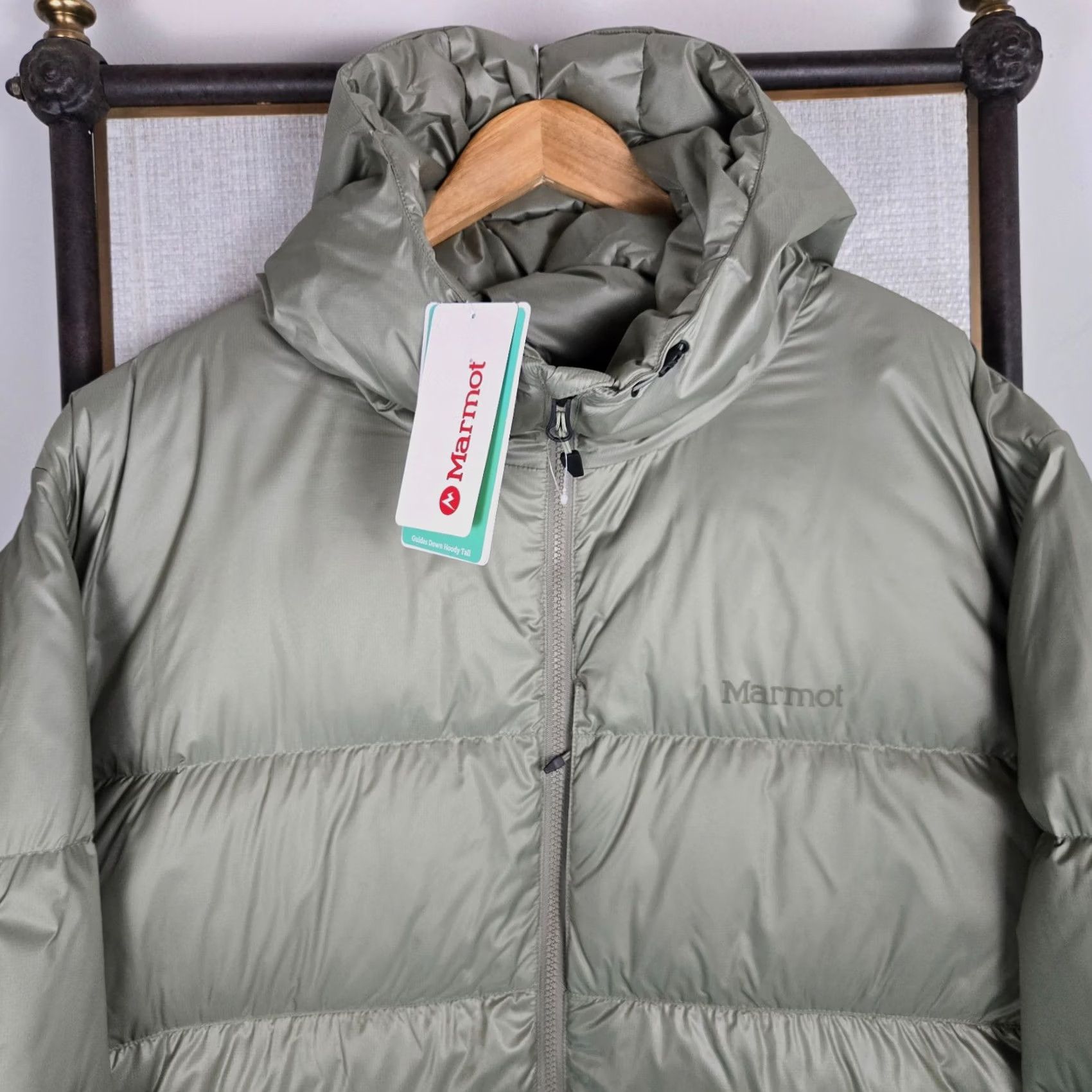 Marmot MARMOT 700 Down Full Zip Hooded Jacket Green 3XT 3XL Tall Mens Winter Coat Winter Gear Size US XXL / EU 58 / 5 - 2 Thumbnail