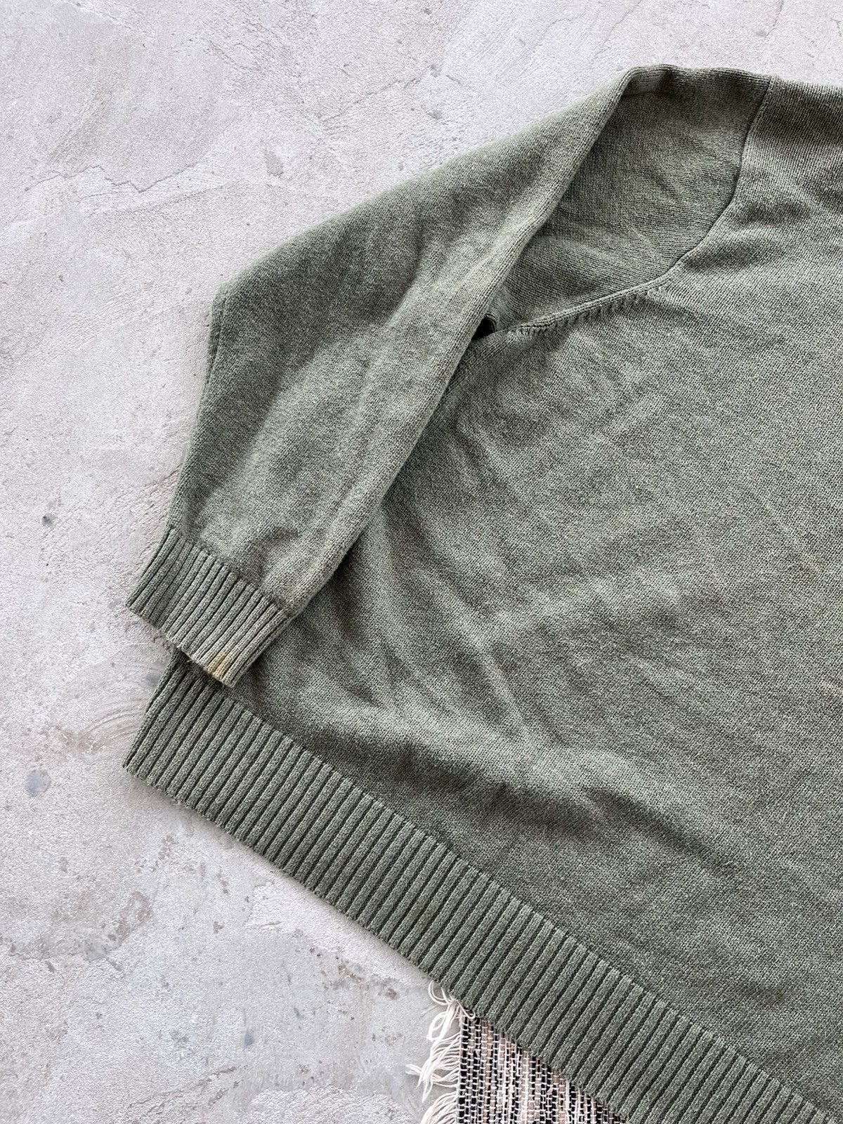 Polo Ralph Lauren Vintage Polo Ralph Lauren Green Oversize Zip Sweater Y2K Size US XXL / EU 58 / 5 - 3 Thumbnail