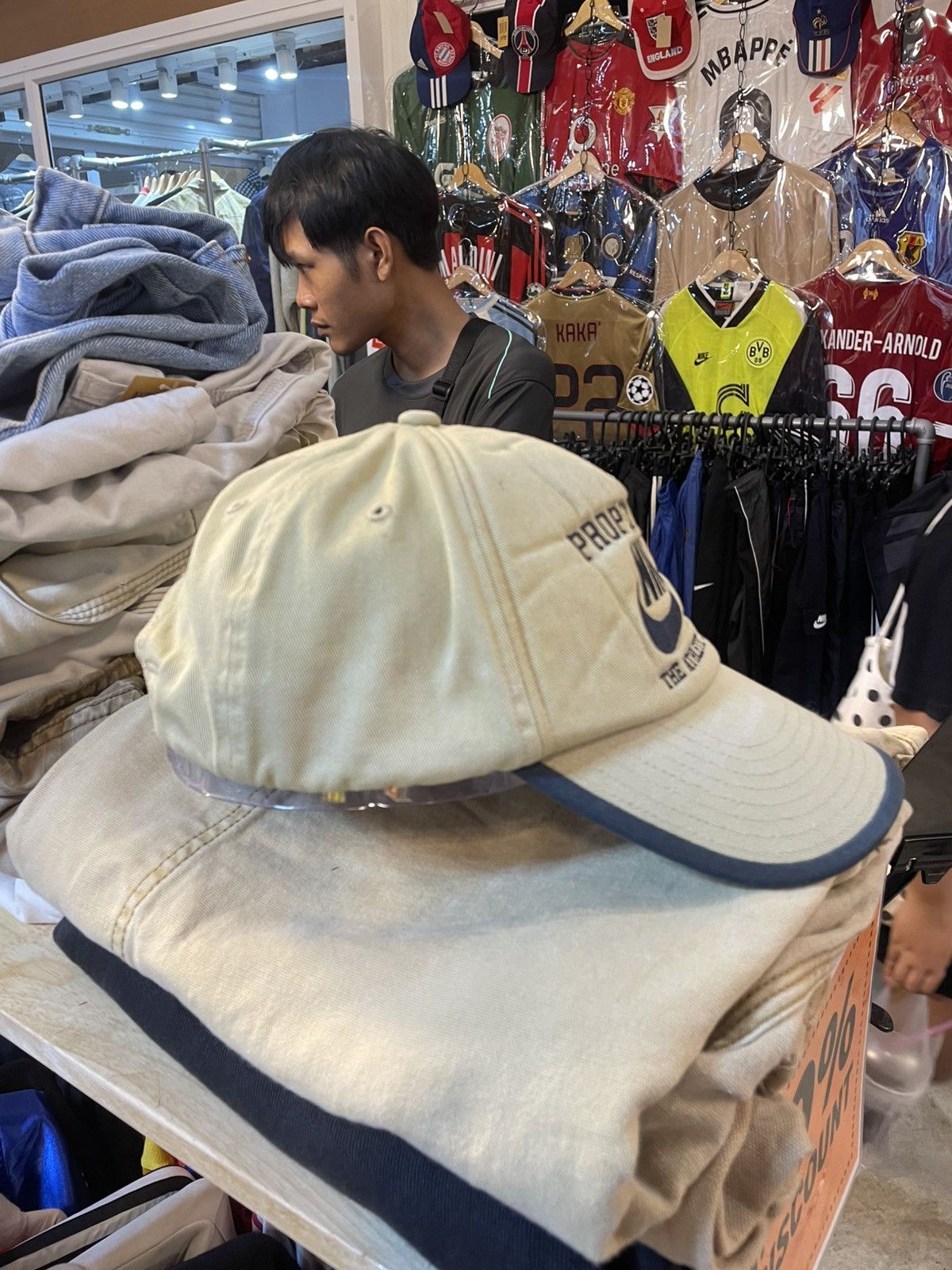 Nike Vintage Nike Spell Out Cap Size ONE SIZE - 4 Thumbnail
