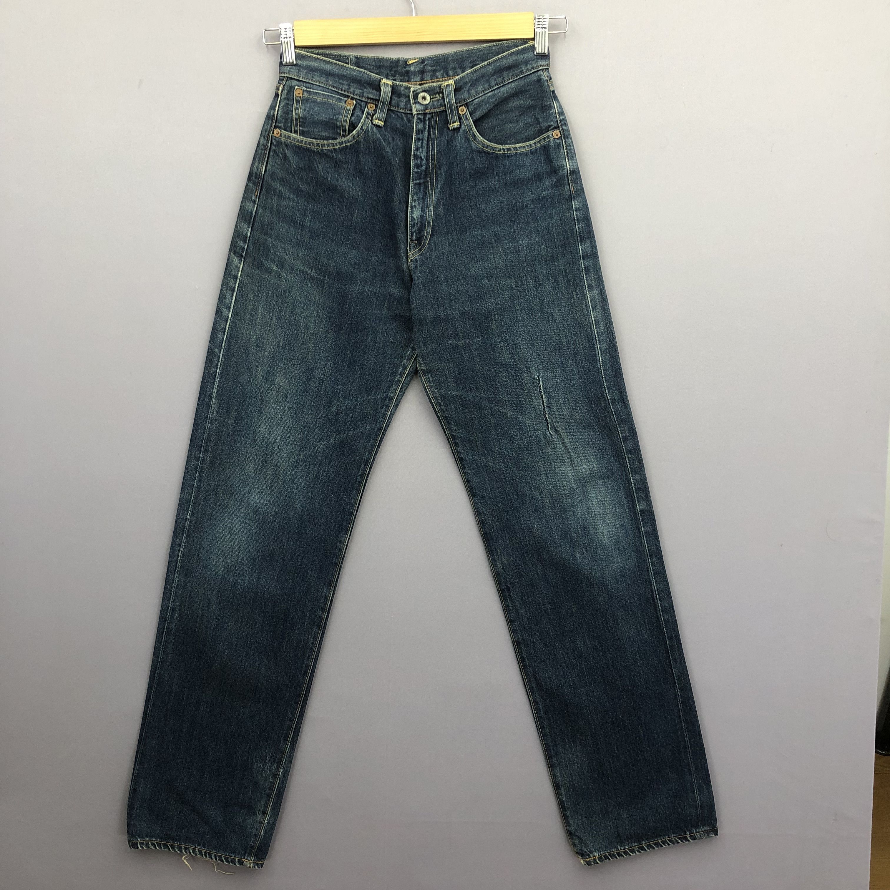 Vintage Bobson Selvedge Jeans Japanese Redline Faded Denim