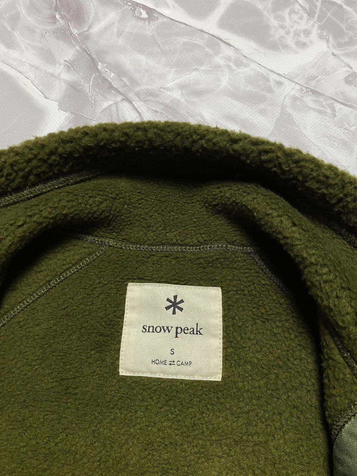 Japanese Brand × Snow Peak Snow Peak Thermal Boa Fleece Jacket Polartec Green Mens S Size US S / EU 44-46 / 1 - 13 Thumbnail