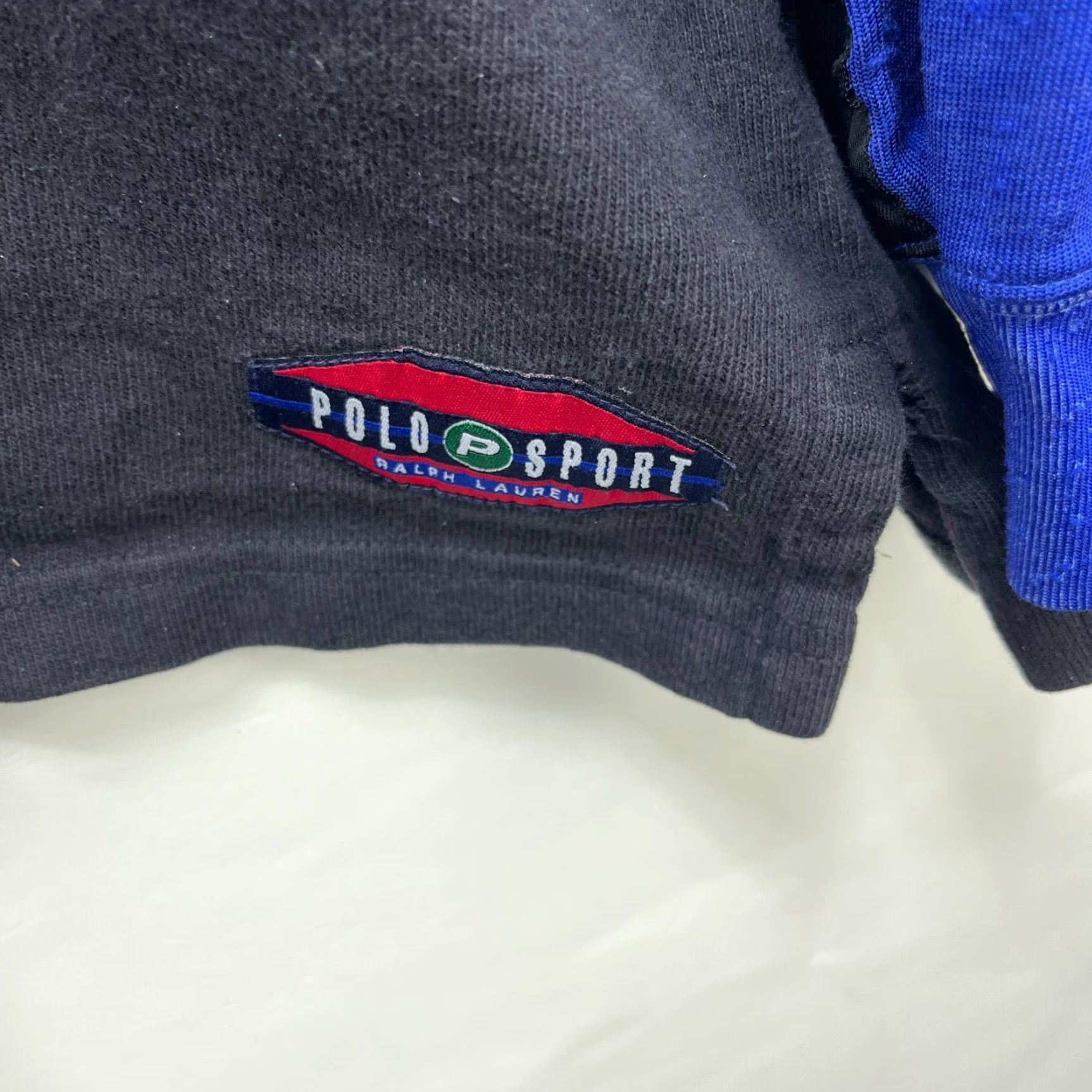 Vintage VINTAGE Polo Sport Ralph Lauren Pepsi Rugby Long Sleeve Shirt L Blue 90s Mens Size US L / EU 52-54 / 3 - 6 Thumbnail