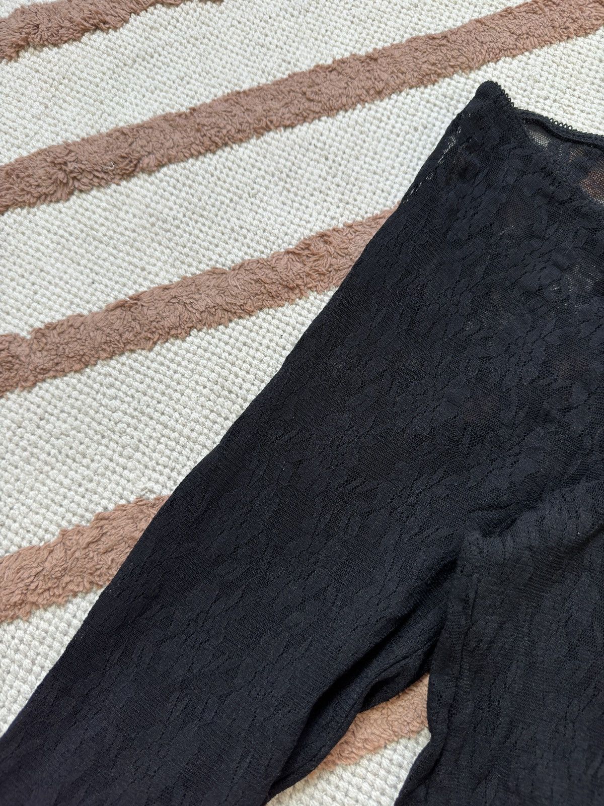 Japanese Brand × Vintage GUIPURE LACE RUCHES MESH BREECHES Size 30" / US 8 / IT 44 - 5 Thumbnail