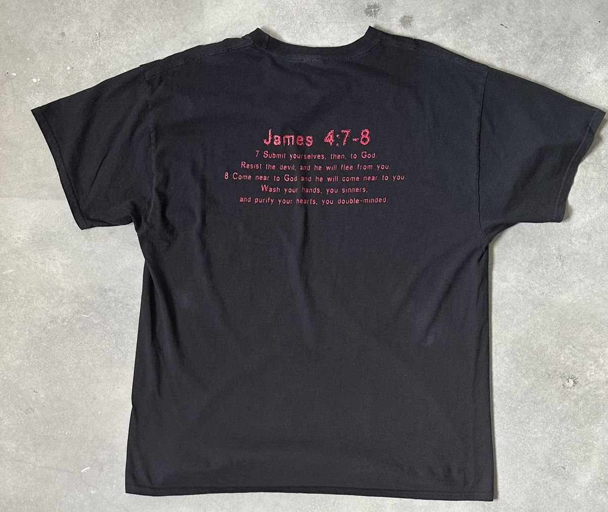 Vintage VINTAGE SUBMIT JAMES RELIGION TEE Size US XL / EU 56 / 4 - 1 Thumbnail