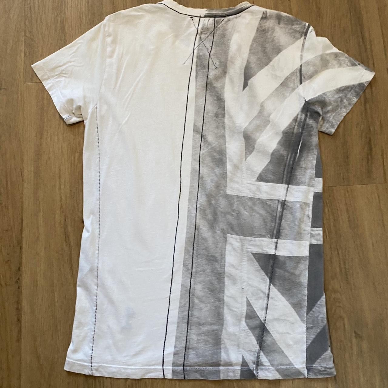 Other Grey and white graphic print skeleton T-shirt Size US M / EU 48-50 / 2 - 2 Thumbnail