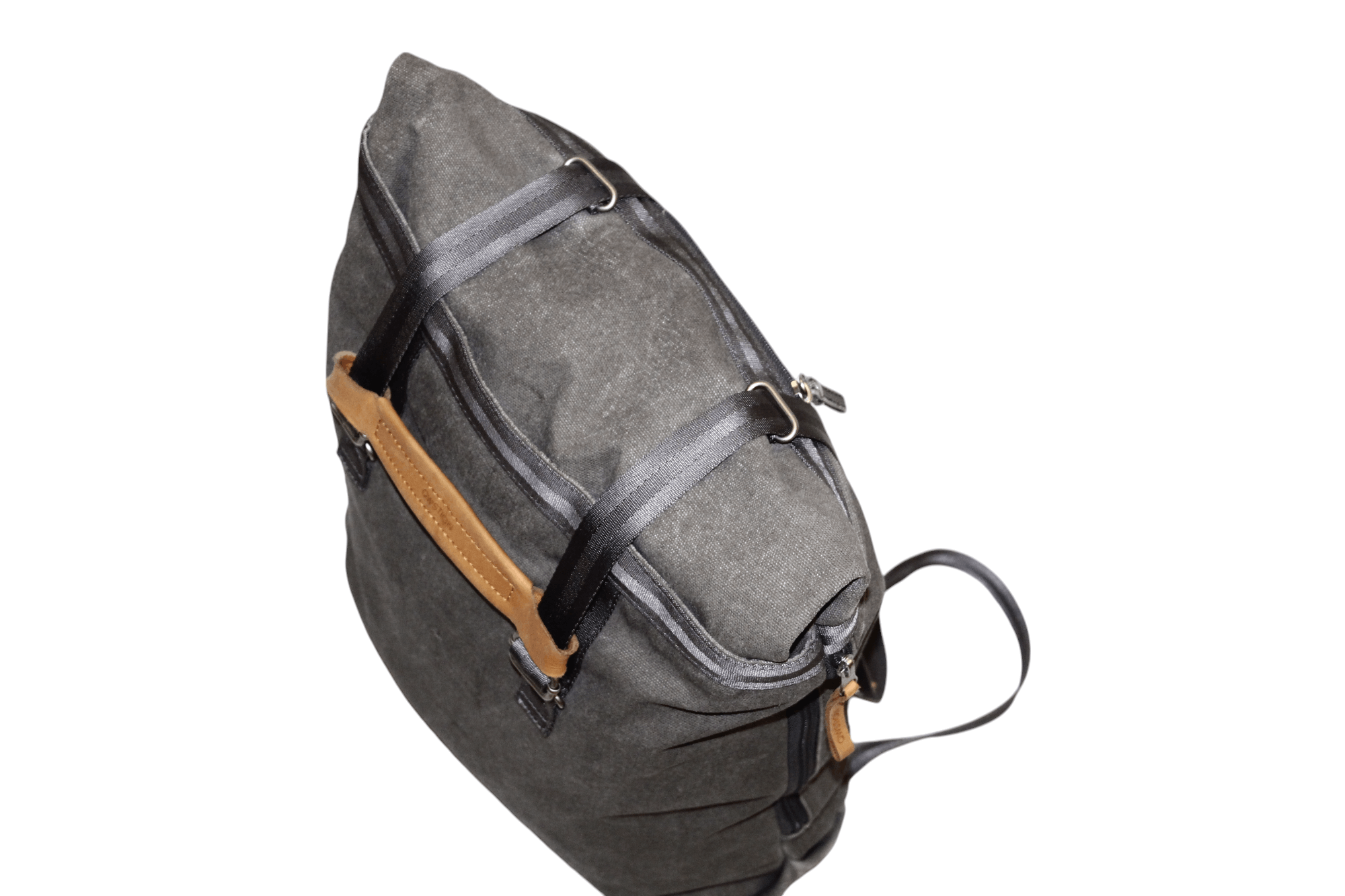 QWSTION Qwstion Canvas Day Tote-Organic Washed Grey. Laptop bag Size ONE SIZE - 6 Thumbnail