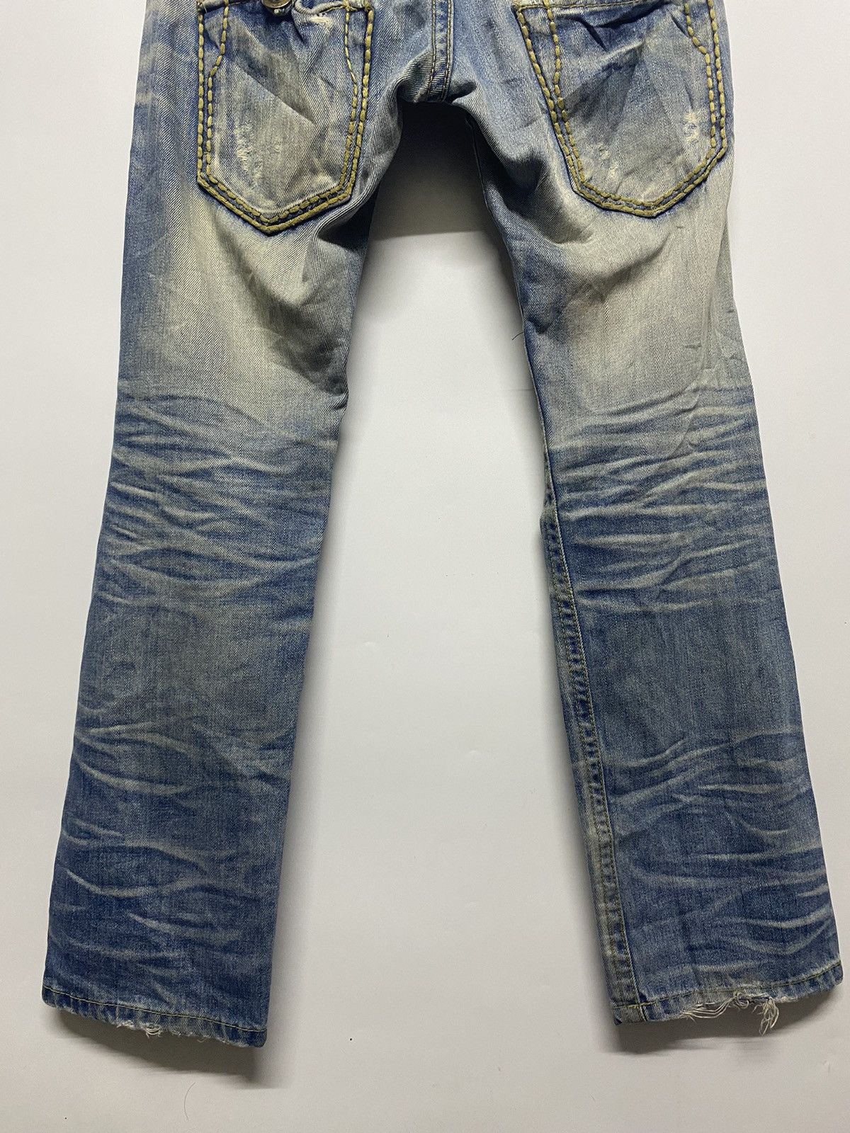 If Six Was Nine × Japanese Brand Japanese Brand Distressed Lolita Jeans Denim Pant Size US 32 / EU 48 - 6 Thumbnail