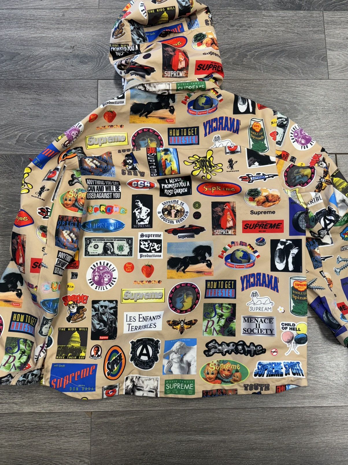 Goretex × Supreme SUPREME GOR-TEX STICKER JACKET Size US L / EU 52-54 / 3 - 3 Thumbnail