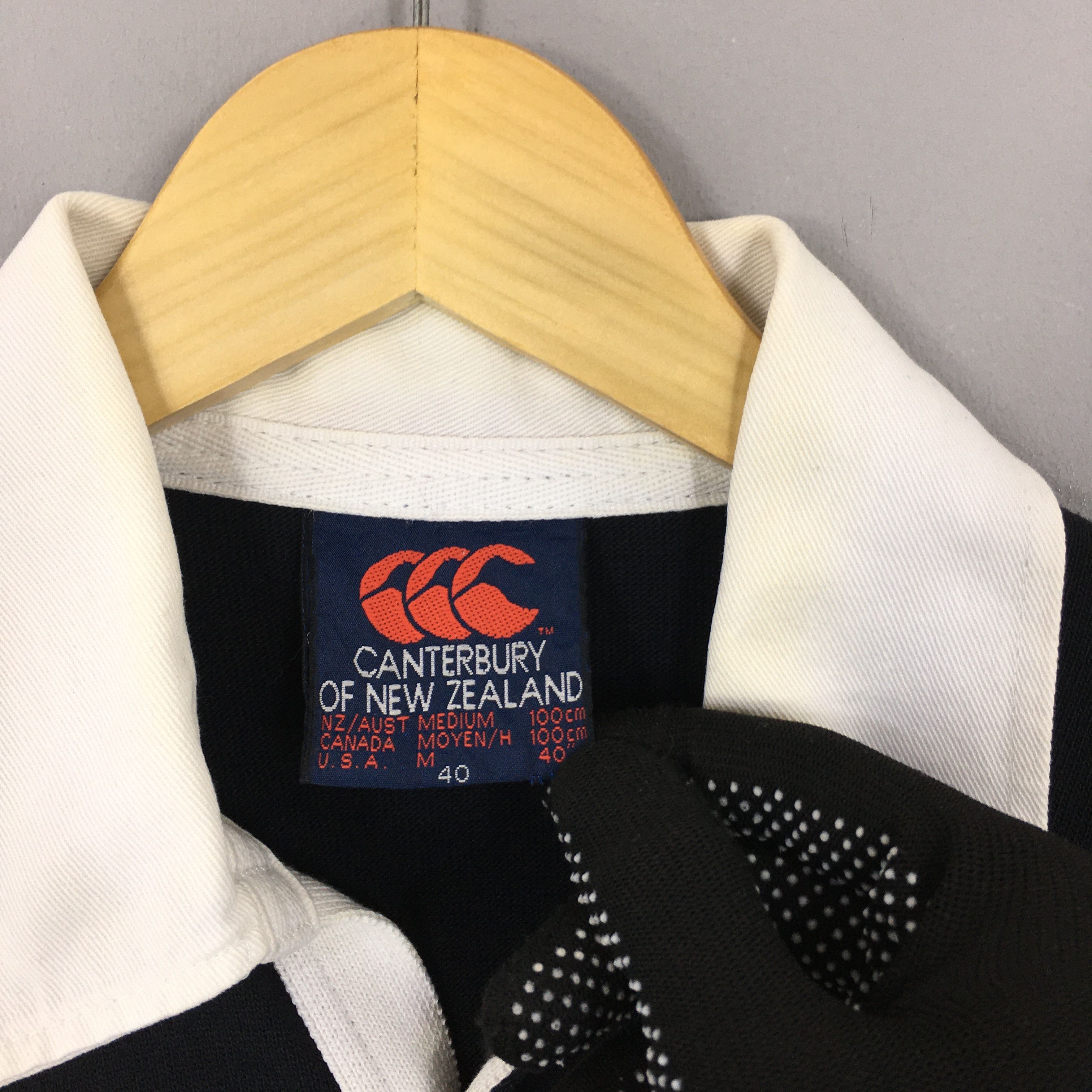 Canterbury of New Zealand Vintage Canterbury Of New Zealand All Blacks Rugby Shirt M Size US M / EU 48-50 / 2 - 5 Thumbnail