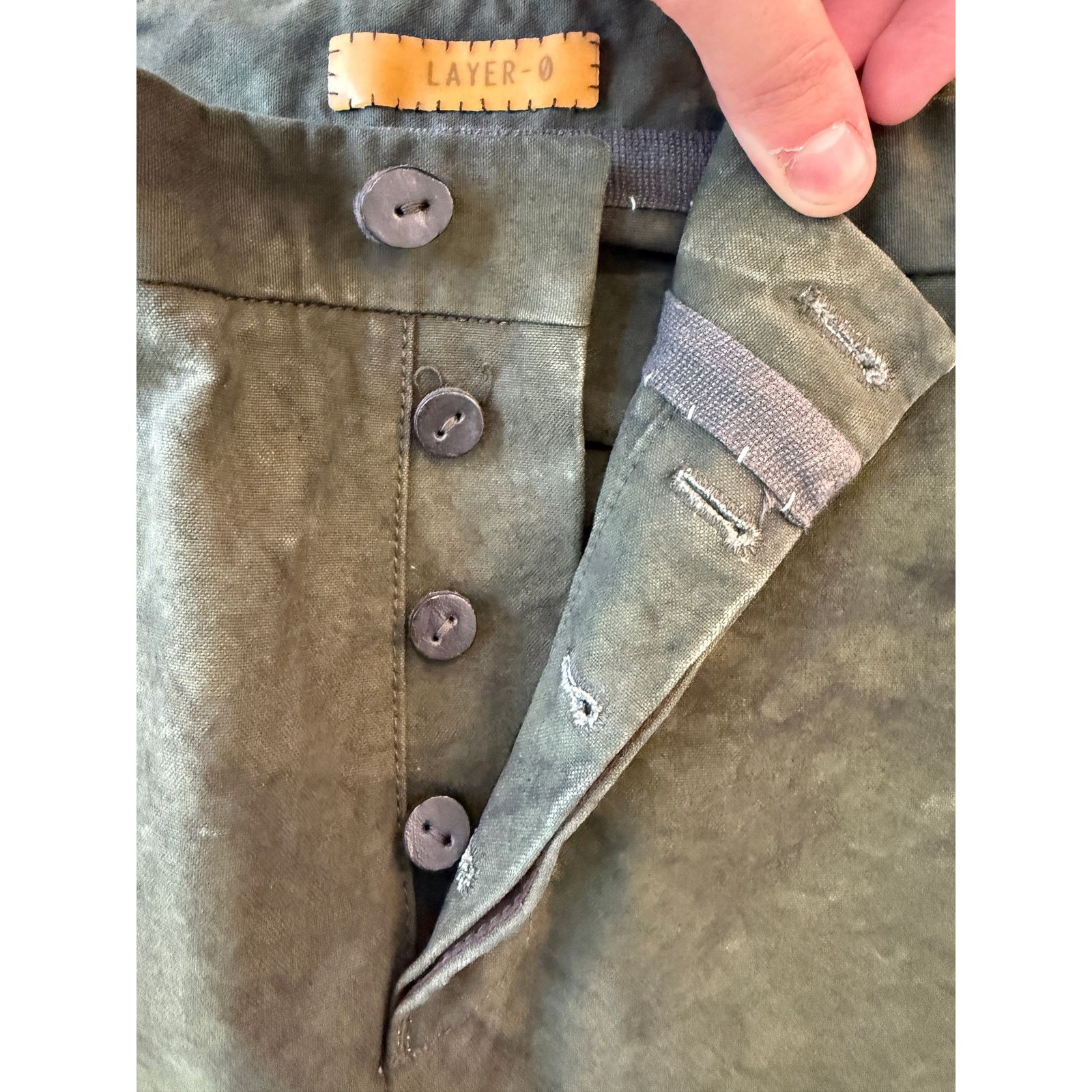 Layer-0 Layer-0 Canvas Cotton Pants Size US 34 / EU 50 - 4 Thumbnail