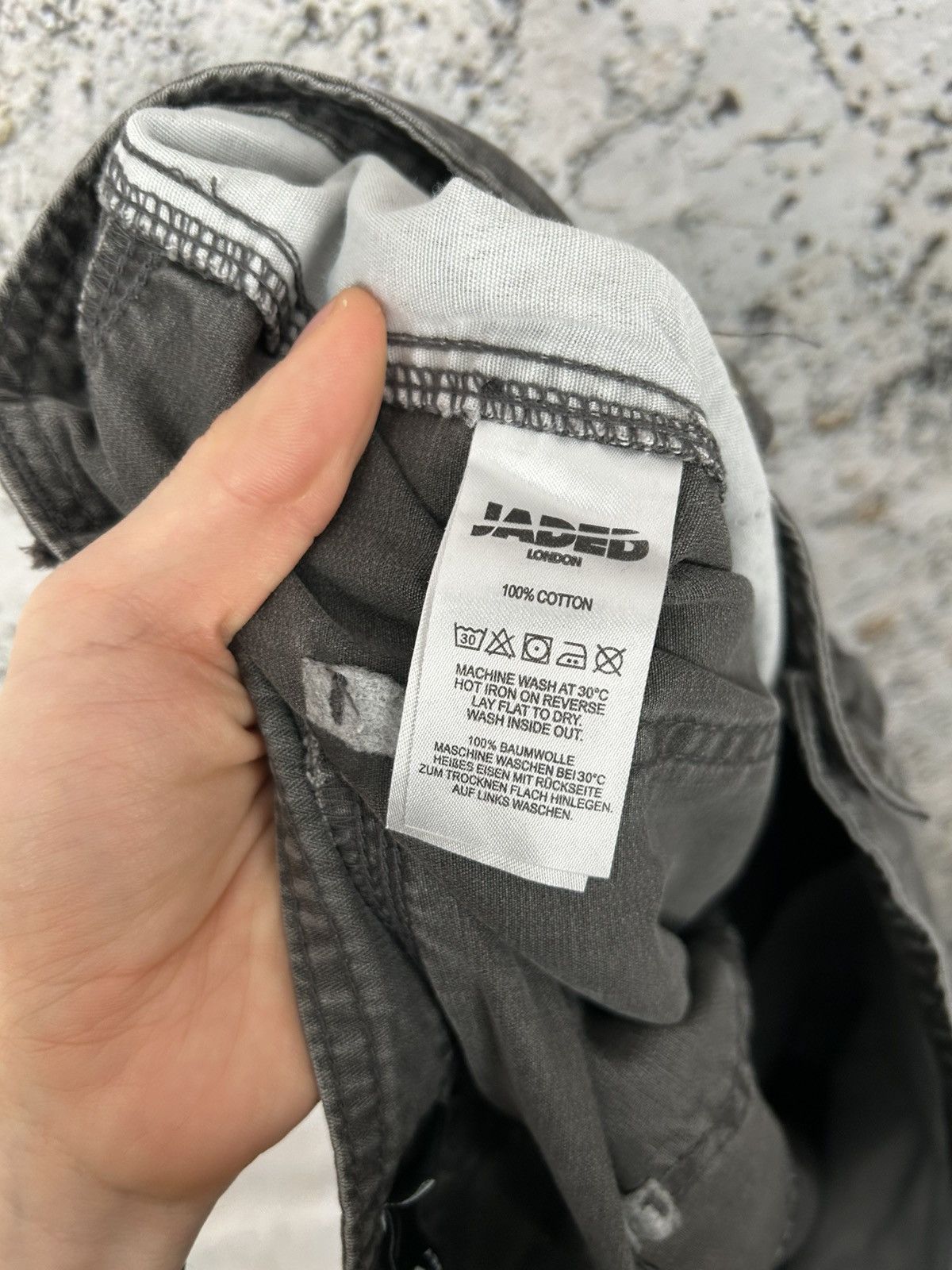 Jaded London Jaded London Cargo Avantgarde Grunge Pants Baggy Jeans Hype Size US 34 / EU 50 - 9 Thumbnail
