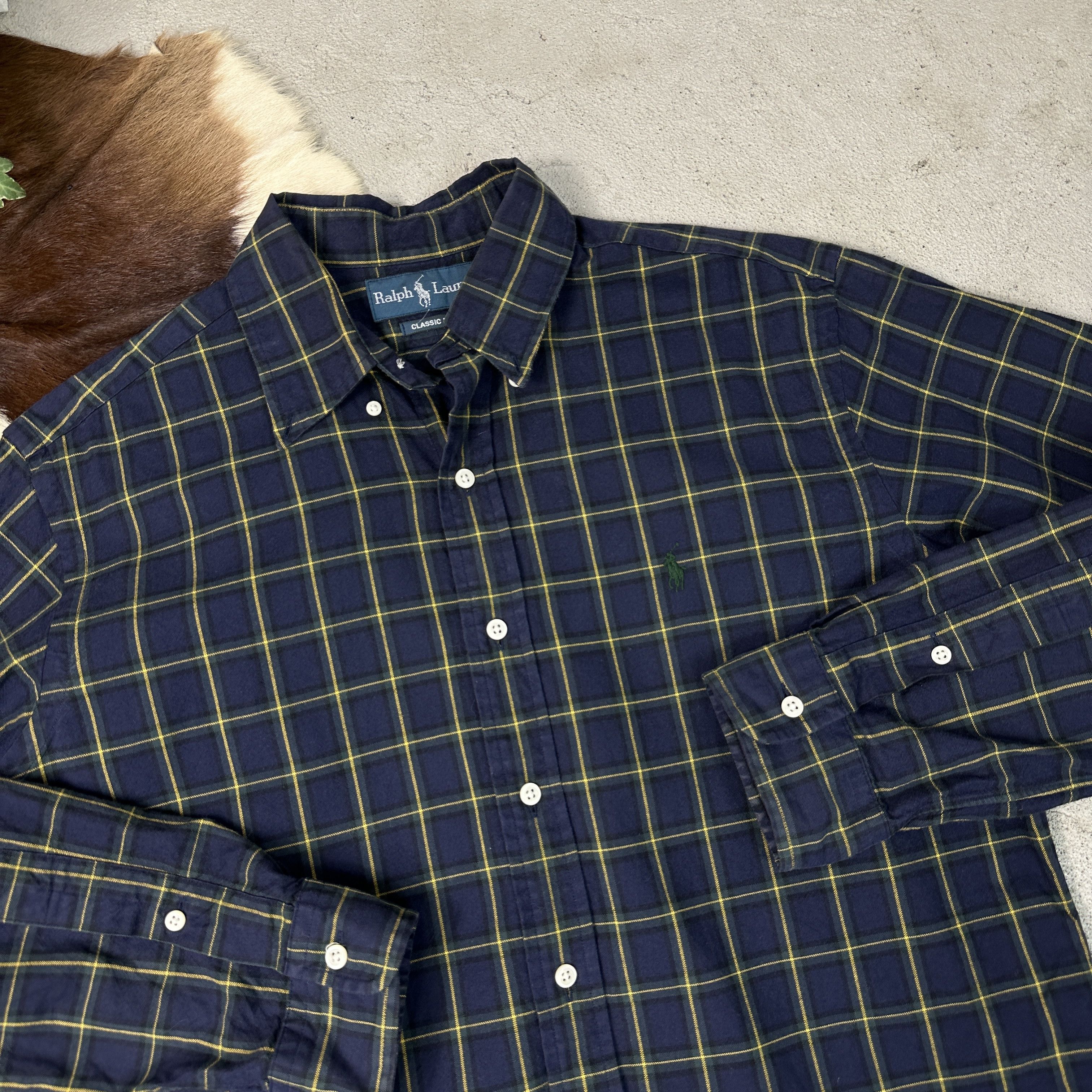 Polo Ralph Lauren × Vintage Polo Ralph Lauren Button Up Shirt Size US M / EU 48-50 / 2 - 4 Thumbnail