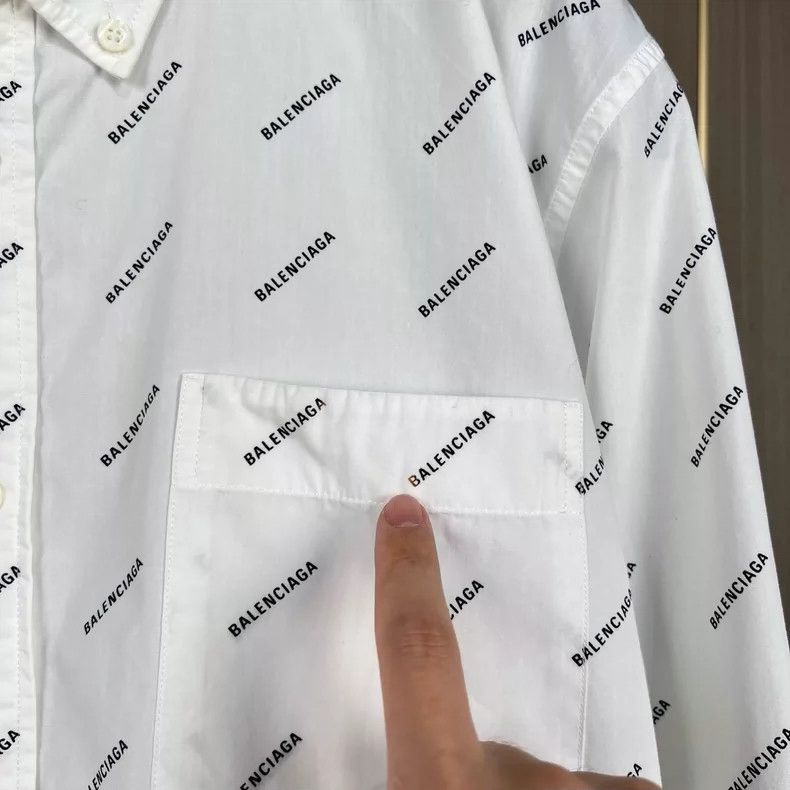 Balenciaga Balenciaga size 41 Bullet monogrammed long-sleeved shirt Size US XS / EU 42 / 0 - 4 Thumbnail
