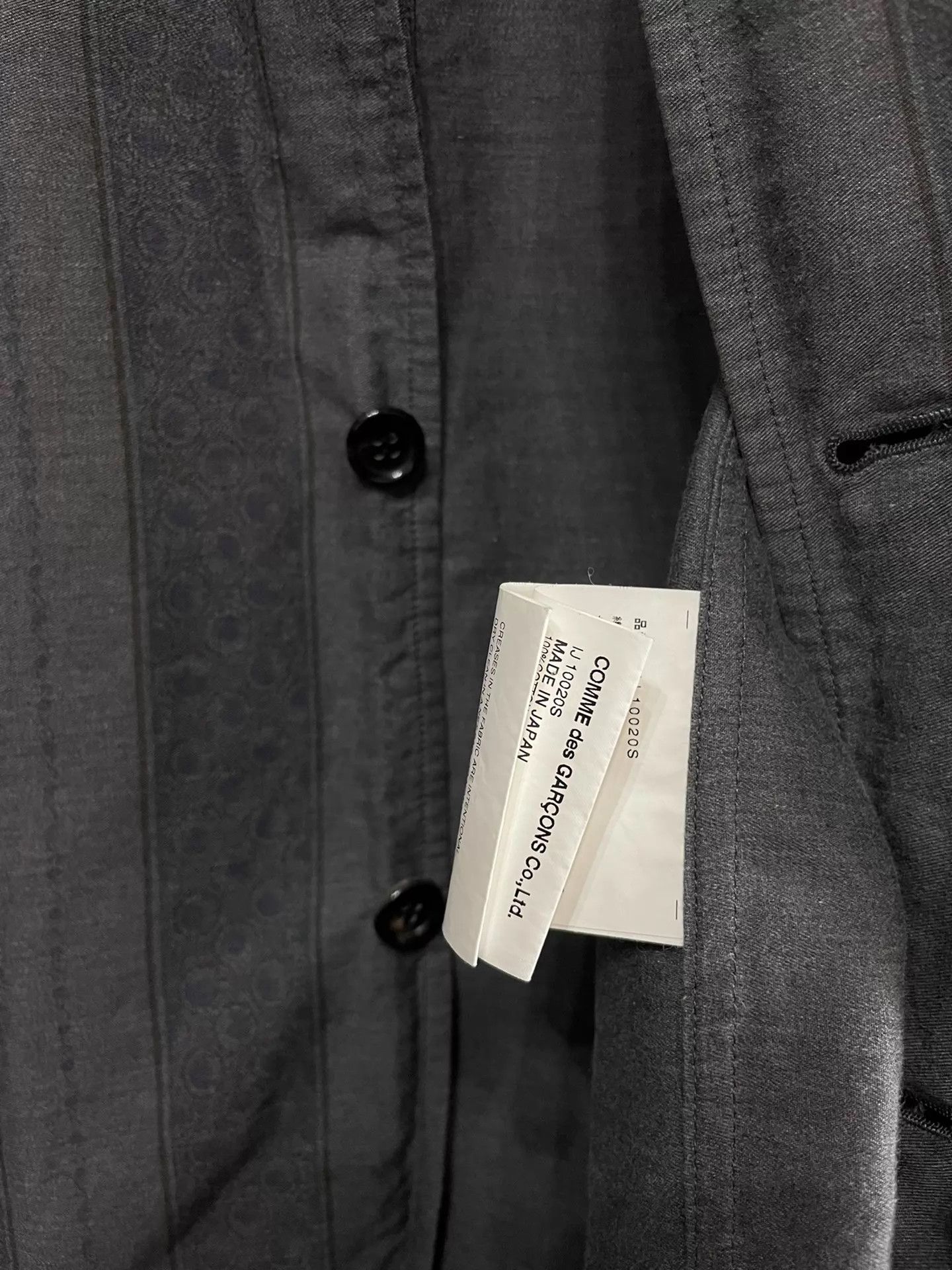Comme des Garcons CDG HOMME HOMME Vintage Ethnic Pattern Blazer S Size US S / EU 44-46 / 1 - 6 Thumbnail