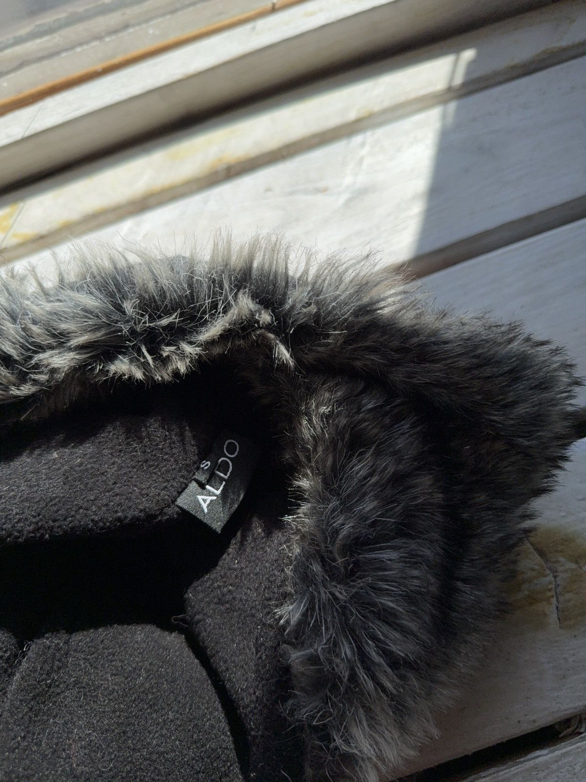 Vintage Y2K Vintage Fuzzy Hat Mohair knit Ushanka Trapper hat retro Size ONE SIZE - 6 Thumbnail