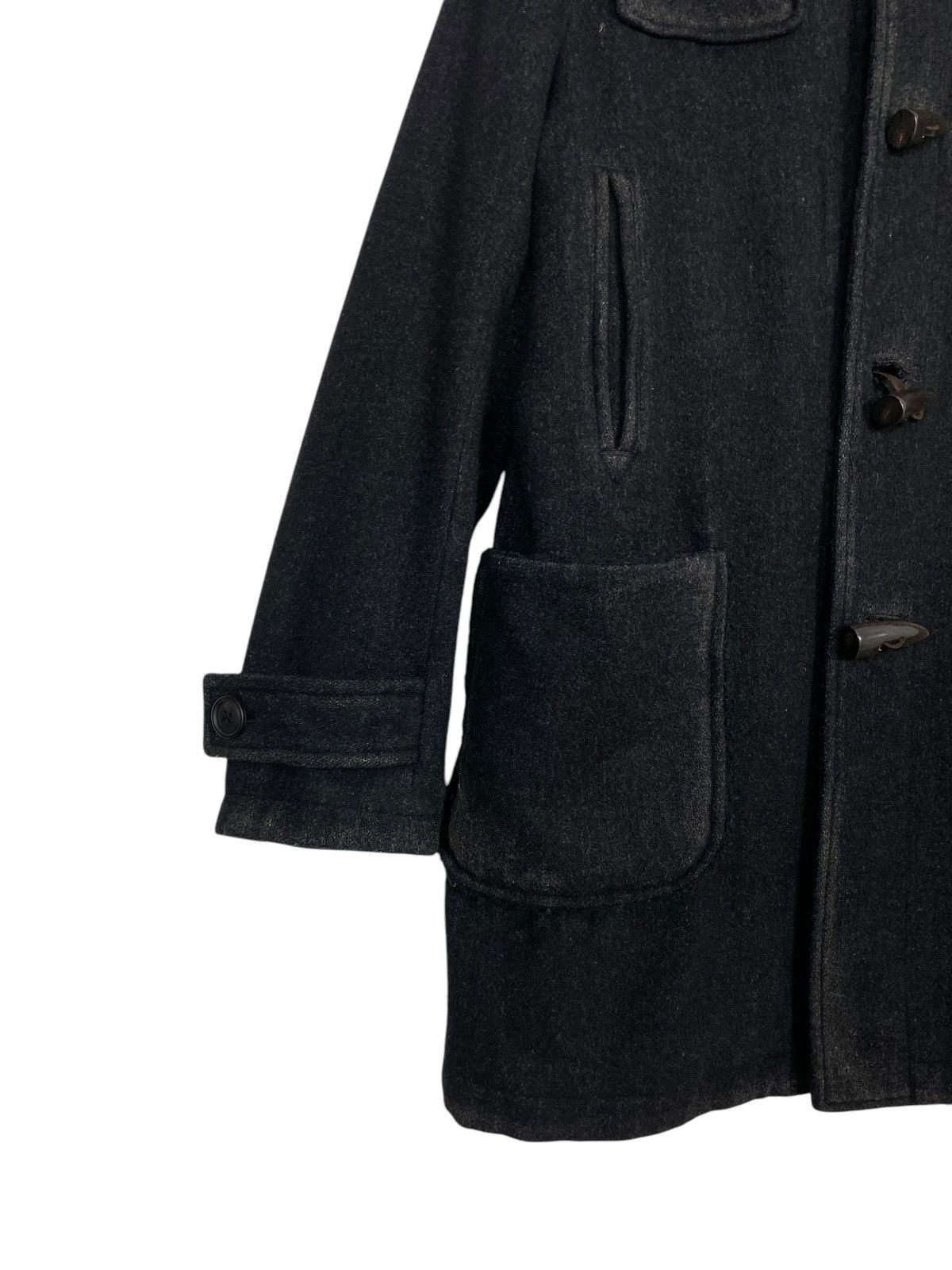 Japanese Brand Rare‼️ Vtg J. Sabatino Wool Hoodie Duffle Coat Made Japan Size US S / EU 44-46 / 1 - 6 Thumbnail