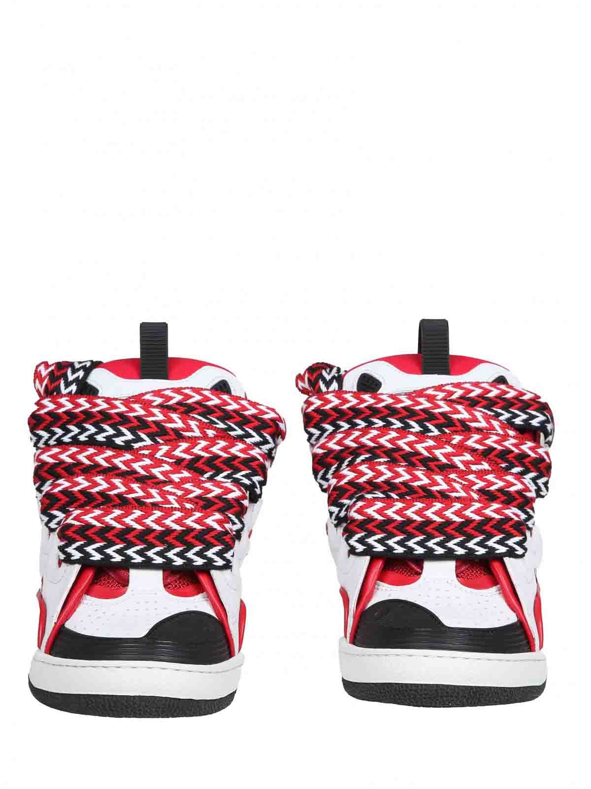 Lanvin oc11z0325 Curb Low-Top Sneakers in Multicolor Size US 8 / EU 41 - 3 Thumbnail