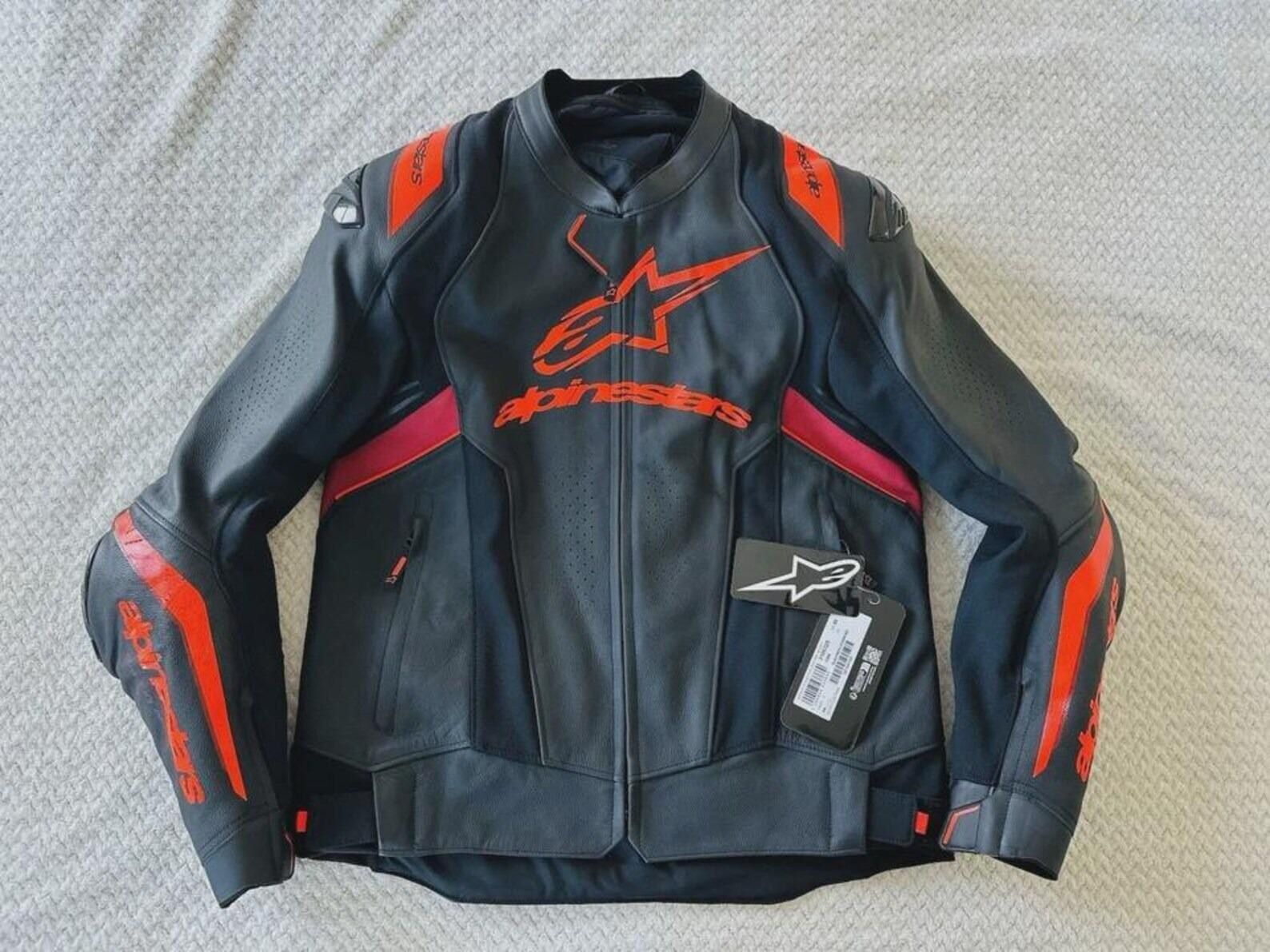 Other Men's Leather motorbike racing alpinestar jacket biker Size US S / EU 44-46 / 1 - 1 Thumbnail