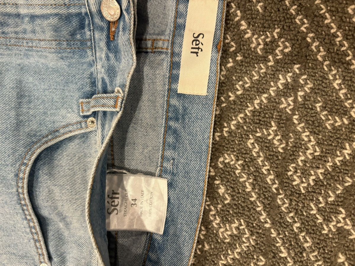 Sefr Sefr light blue jeans Size US 34 / EU 50 - 2 Thumbnail