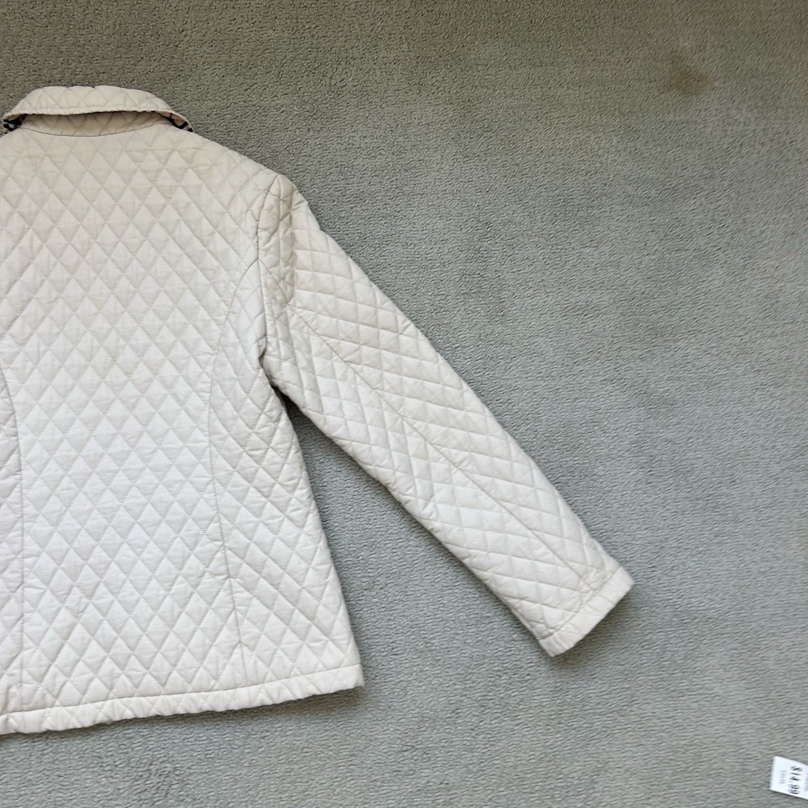 Burberry Burberry Brit Women’s Kencott Quilted Zip up Nova Check Jack Size XS / US 0-2 / IT 36-38 - 14 Thumbnail