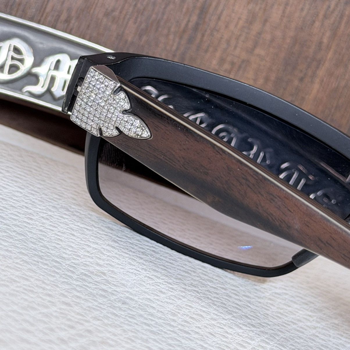 Chrome Hearts 💎 JEWEL 💎 Chrome Hearts Home Plate 1/1 Sunglasses Size ONE SIZE - 11 Thumbnail