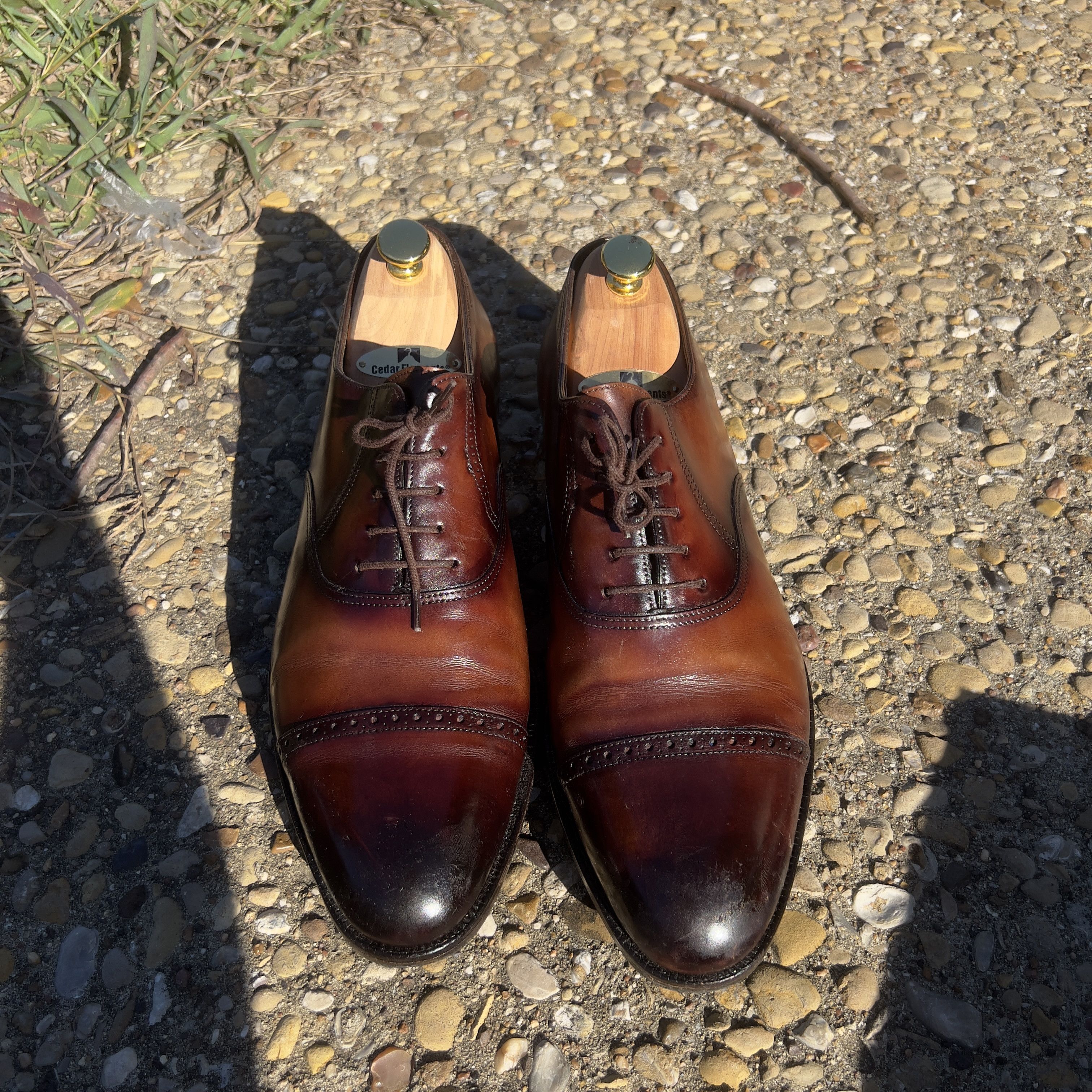 John Lobb John Lobb philip II half brogue cap toe oxford 10.5 us Size US 10.5 / EU 43-44 - 2 Thumbnail