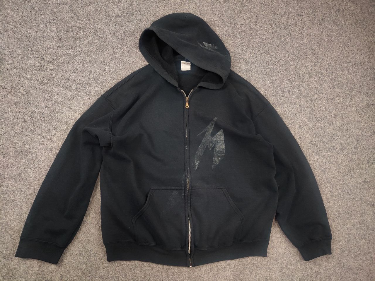Band Tees Vintage Metallica 00s Album Magnetic Graphic Logo Zip Hoodie Size US XL / EU 56 / 4 - 7 Thumbnail