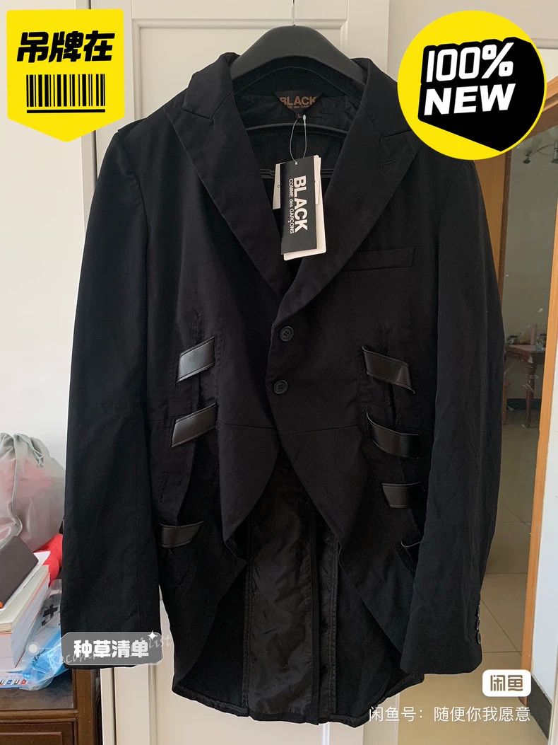 Comme des Garcons Comme Des Garcons Deconstruction of dovetail suit jacket Size L / US 10 / IT 46 - 2 Thumbnail