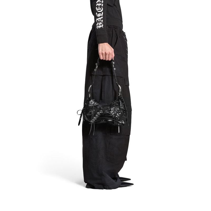 Balenciaga o1srvl11e1125 Size: OS / Le Cagole XS Shoulder Bag in Black Size ONE SIZE - 3 Thumbnail