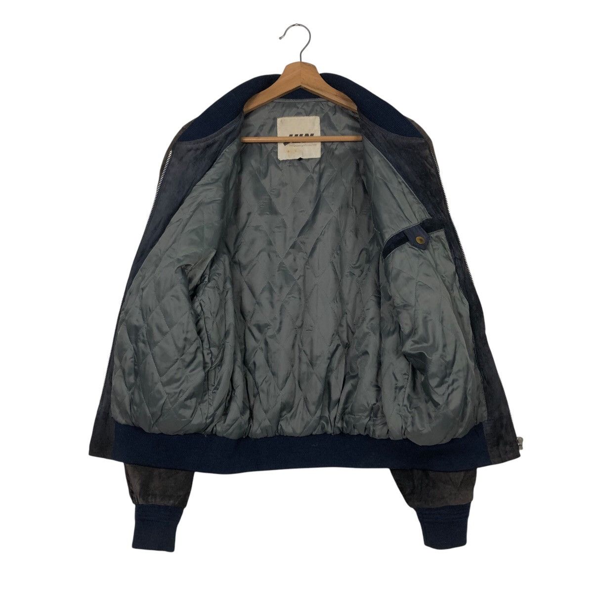Japanese Brand 📌Vintage Bomber Leather Jacket Jun Men Suede Issey Miyake Size US M / EU 48-50 / 2 - 14 Thumbnail