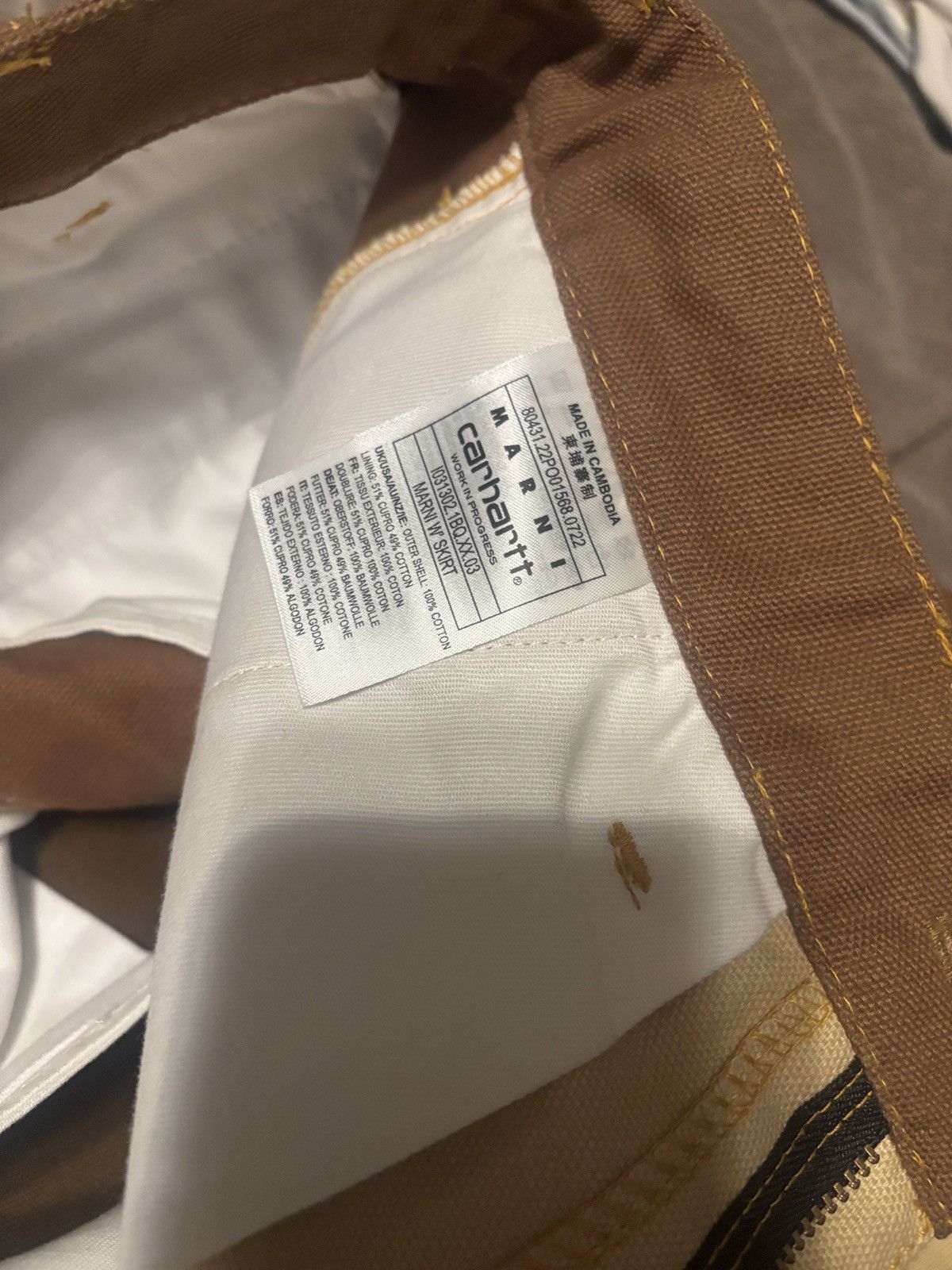 Carhartt Wip × Marni MARNIxCARHART Size 32" / US 10 / IT 46 - 2 Thumbnail