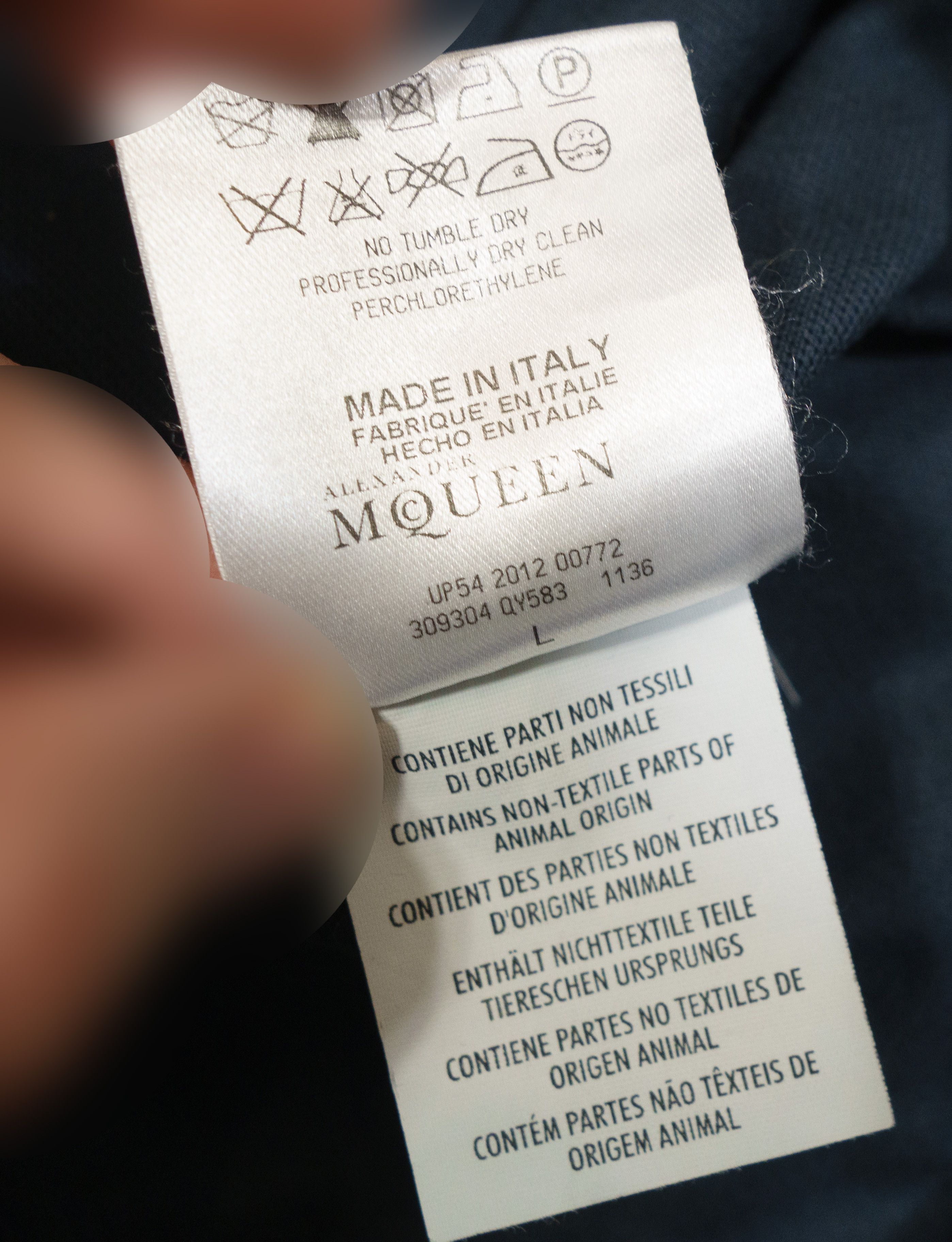 Alexander McQueen Skull Logo Polo Pique Shirt Slim Fit Size US L / EU 52-54 / 3 - 9 Thumbnail