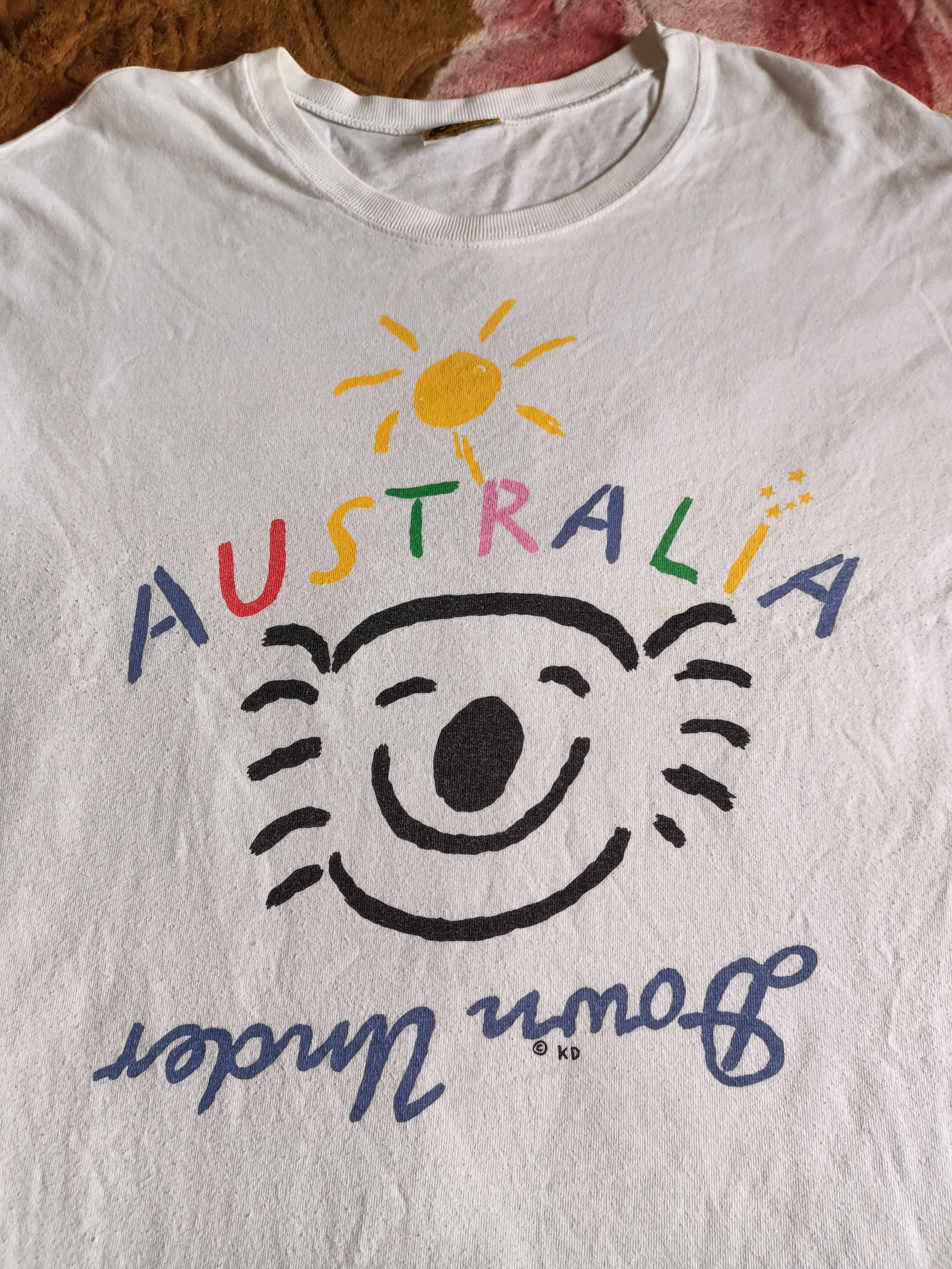 Vintage Vintage Ken Done Australia Down Under art t-shirt Size US M / EU 48-50 / 2 - 6 Thumbnail