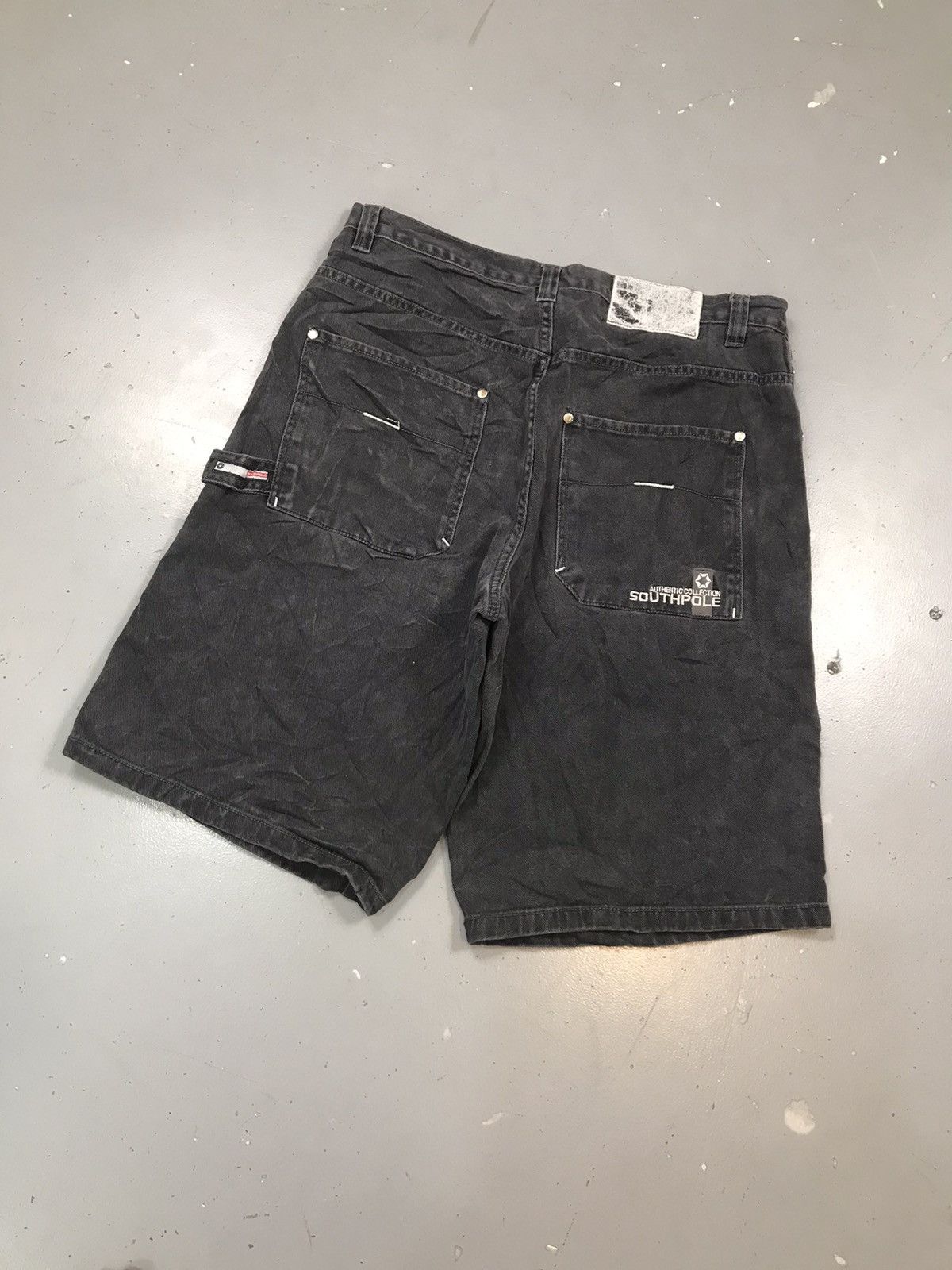 Southpole × Vintage Vintage Southpole silver tab denim jort Size US 36 / EU 52 - 6 Thumbnail