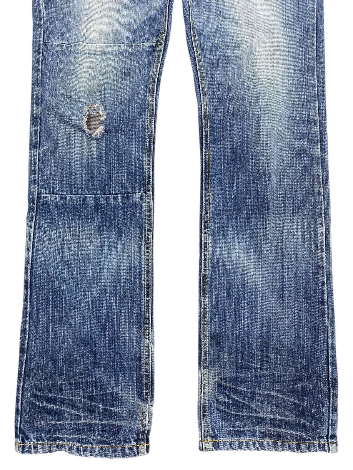 Japanese Brand Japanese Brand Whiskers Faded Wash Style Straight Cut Jeans Size US 32 / EU 48 - 9 Thumbnail