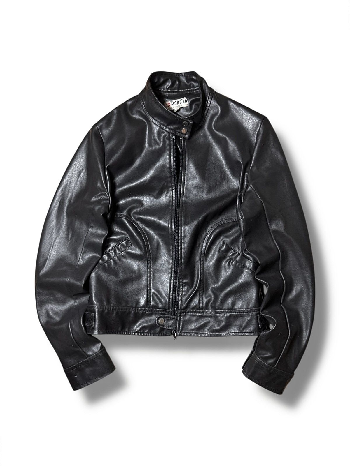If Six Was Nine Morgan de Toi Y2K Archive Leather Jacket Avantgarde Size M / US 6-8 / IT 42-44 - 1 Thumbnail