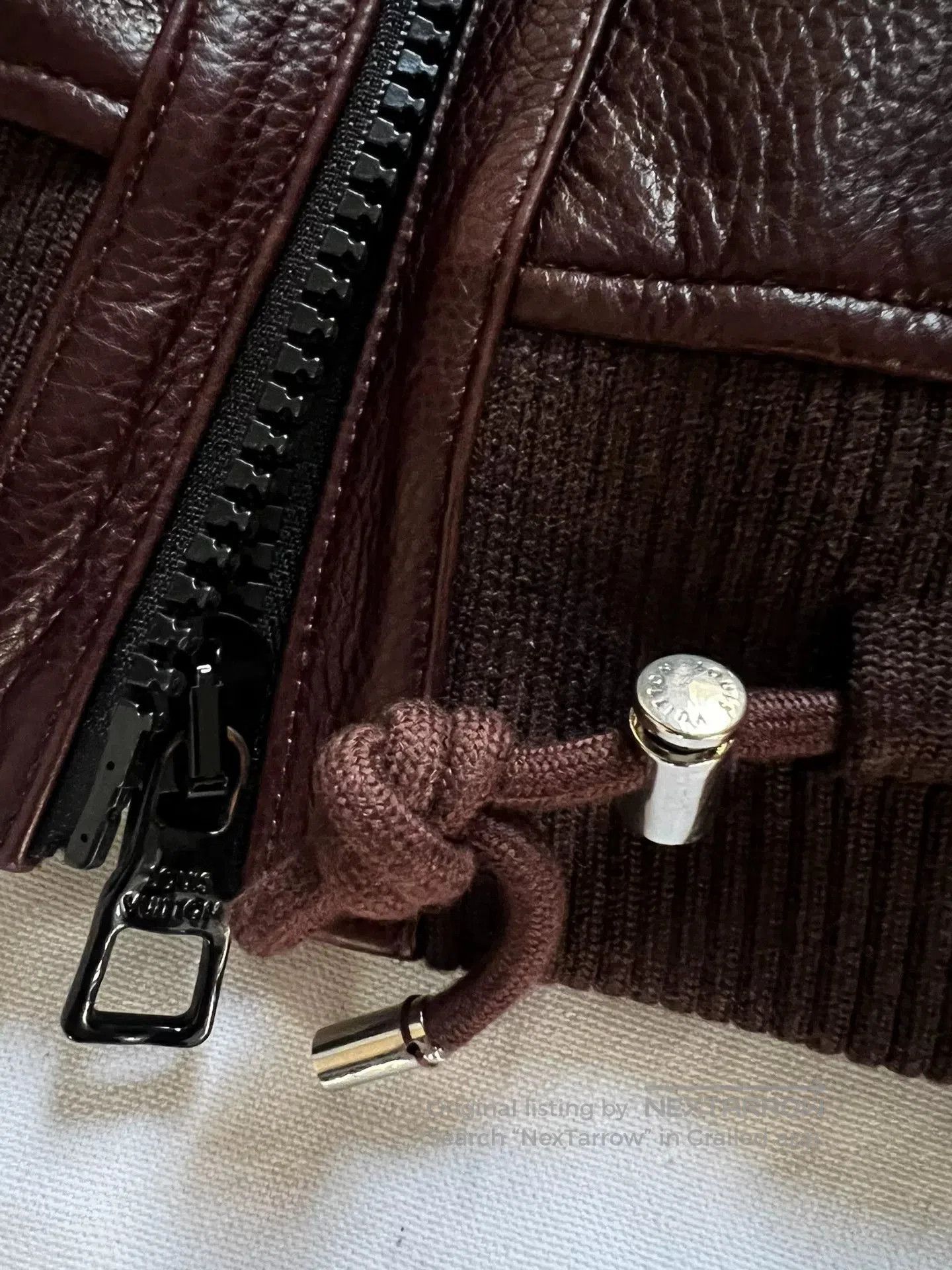 Louis Vuitton Louis Vuitton Leather Jacket with Fur Collar. Size US M / EU 48-50 / 2 - 7 Thumbnail