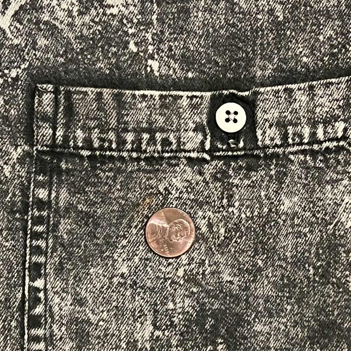 Aeropostale Vintage Aeropostale Mens Large Button Up Acid Wash Green Size US L / EU 52-54 / 3 - 10 Thumbnail